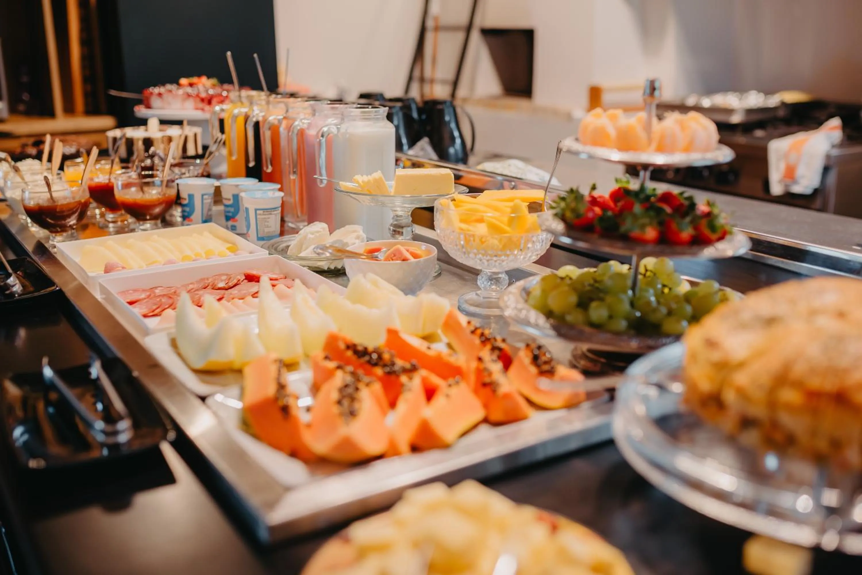 Buffet breakfast in WoodStone Hotel Fazenda