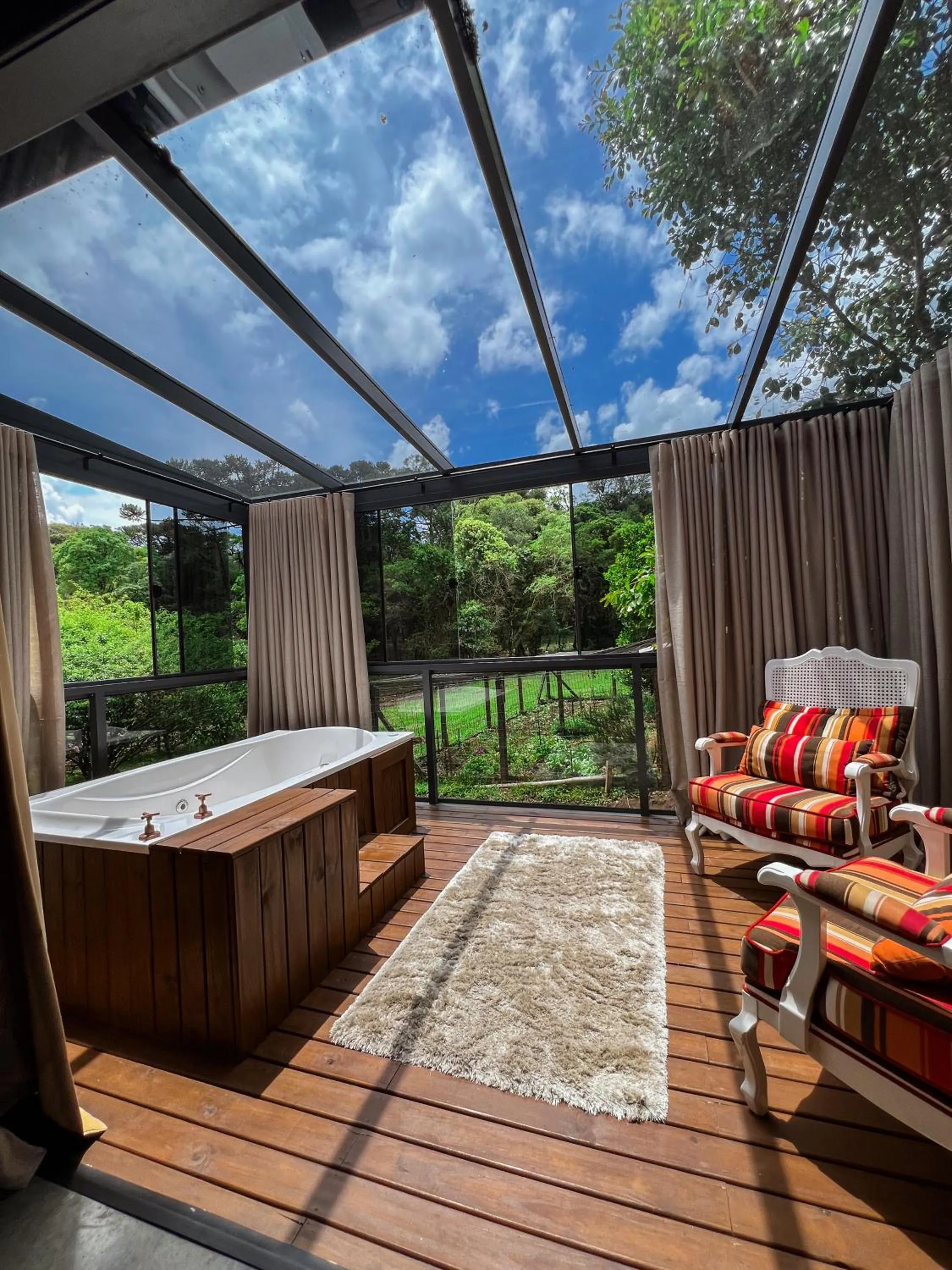 Natural landscape in WoodStone Hotel Fazenda