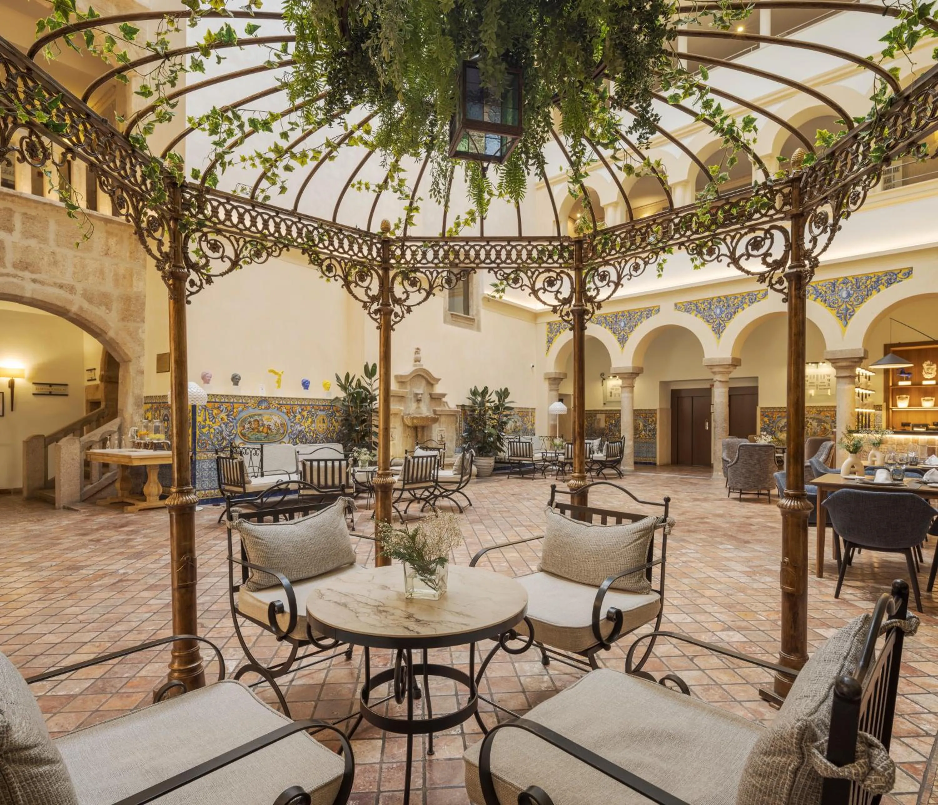 Living room in Hotel Ilunion Mérida Palace
