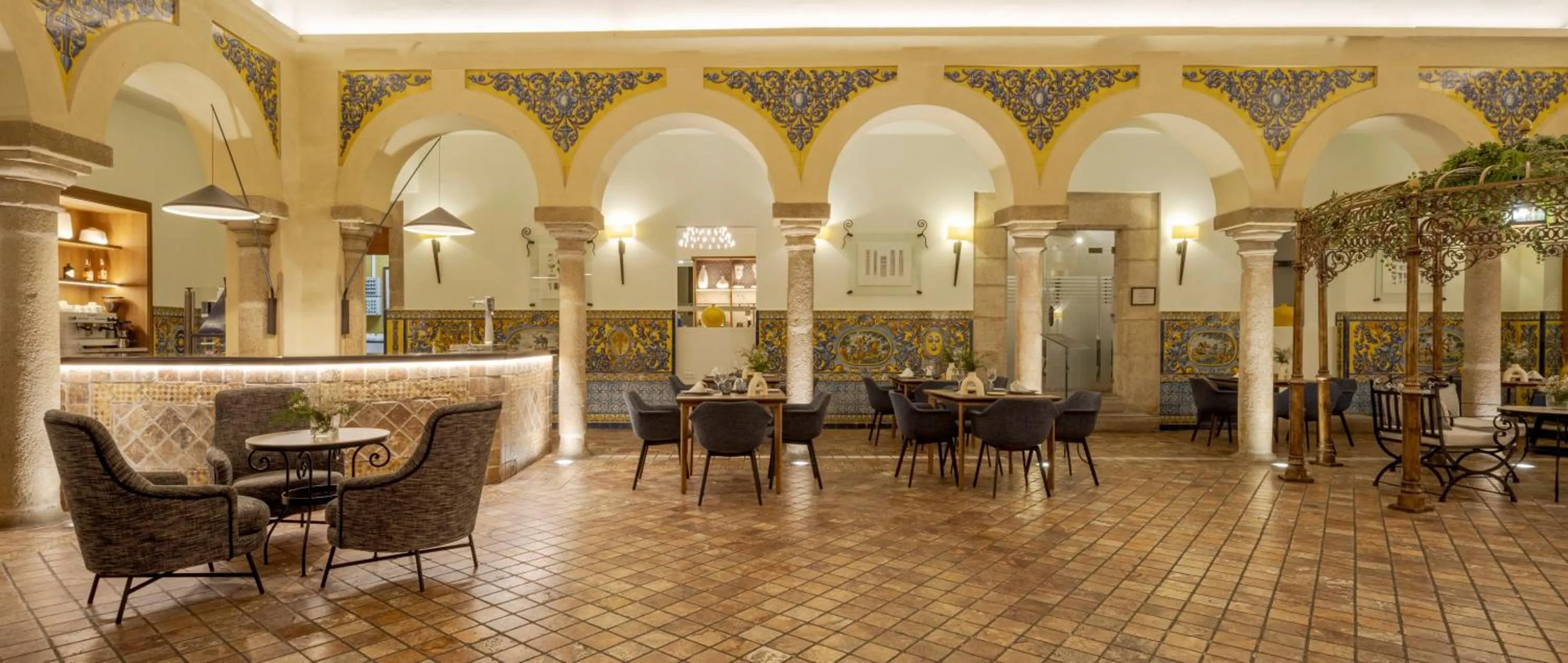 Living room in Hotel Ilunion Mérida Palace