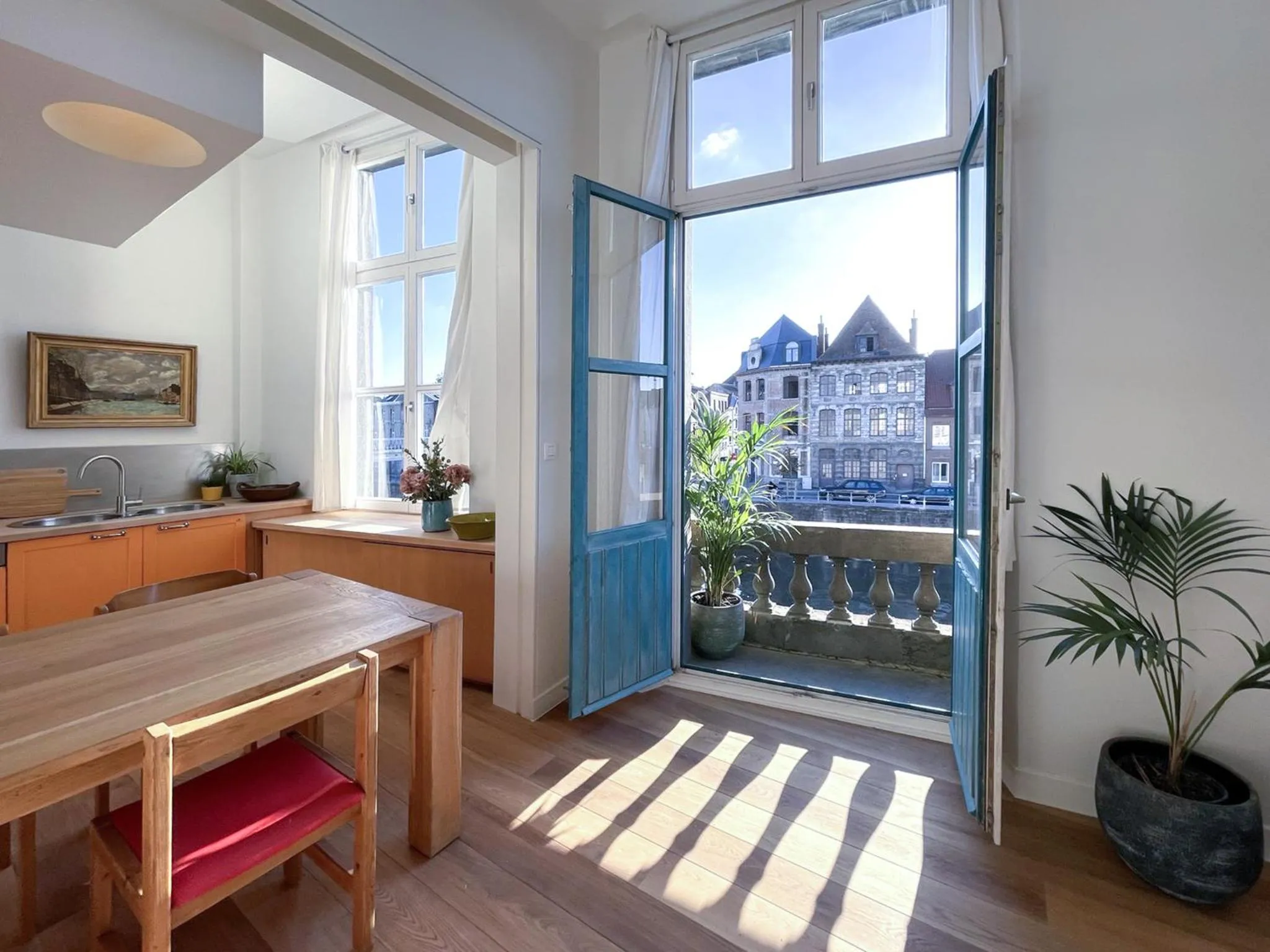 Appartement spacieux & calme avec vue sur l'Escaut
