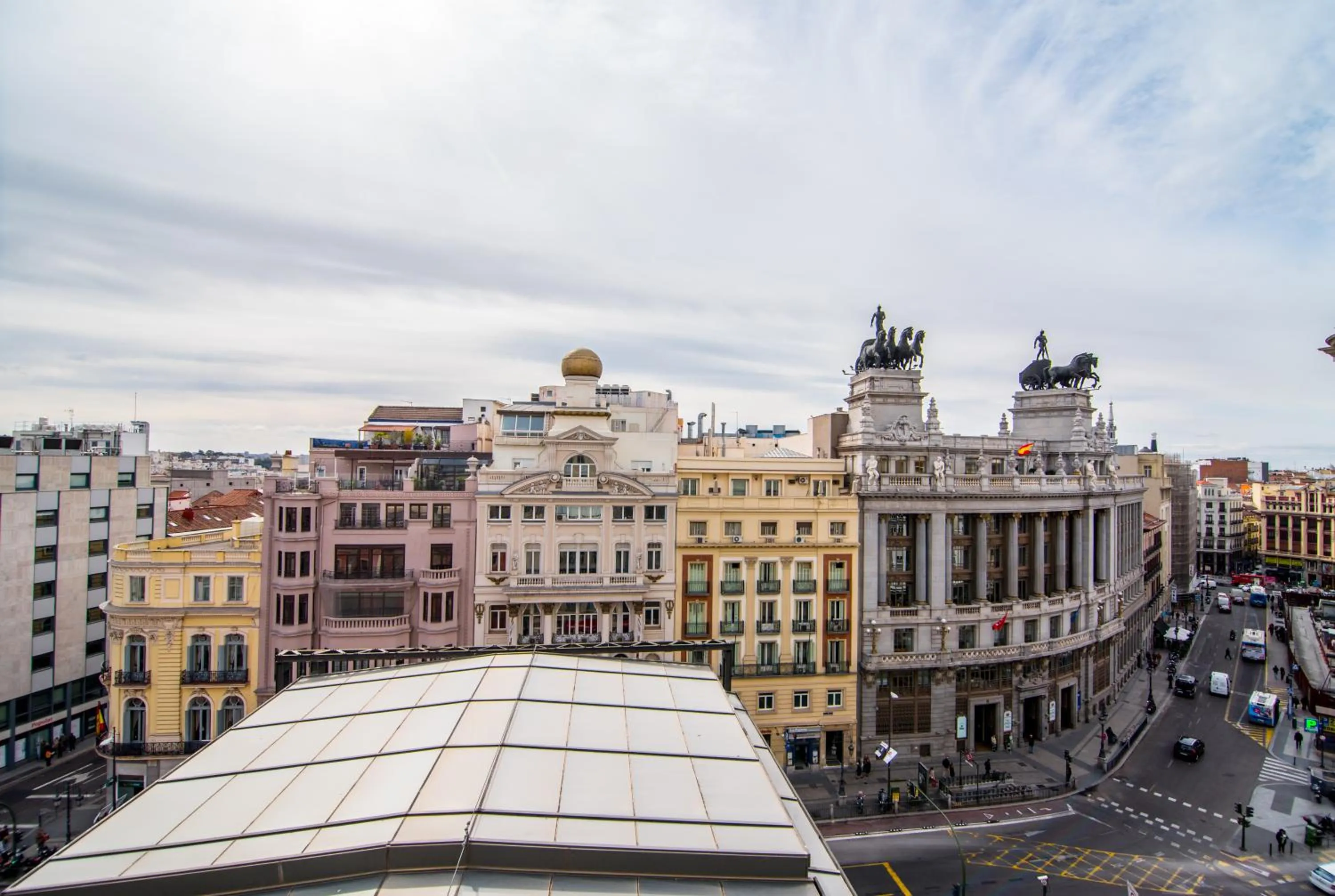 City view in Petit Palace Alcalá