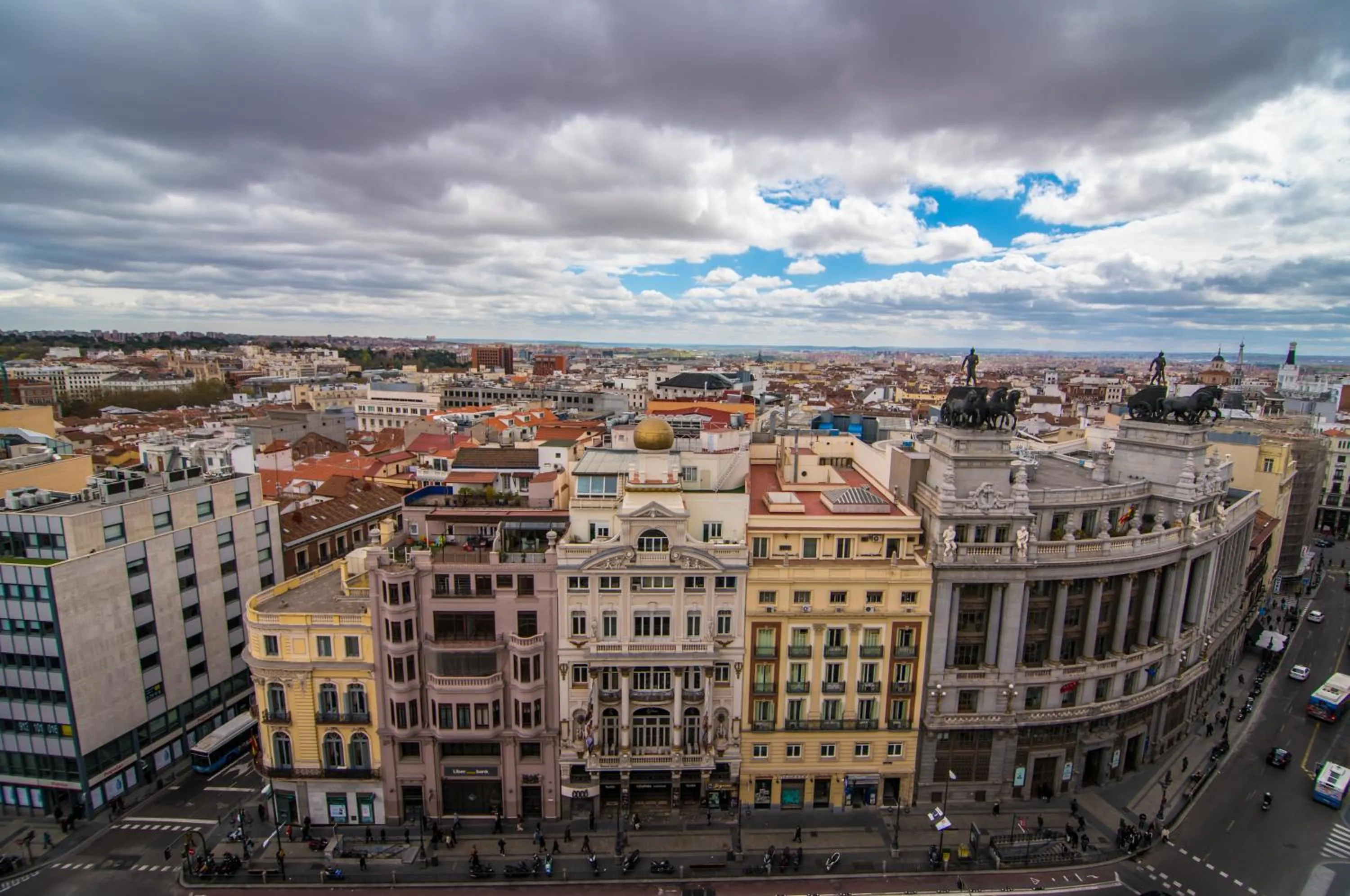 City view in Petit Palace Alcalá