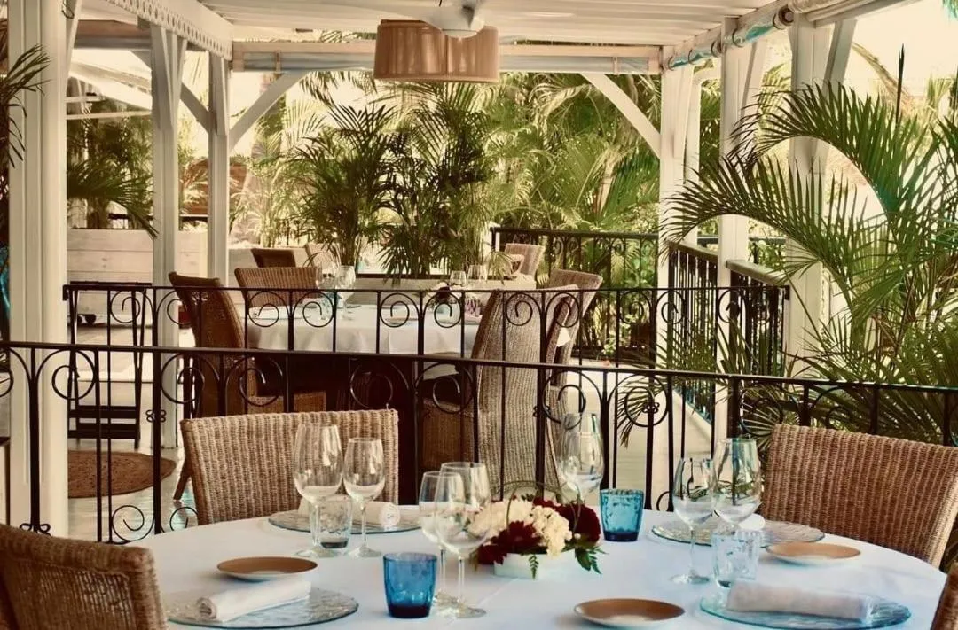 Restaurant/places to eat in La Villa Hibiscus, Saint Martin