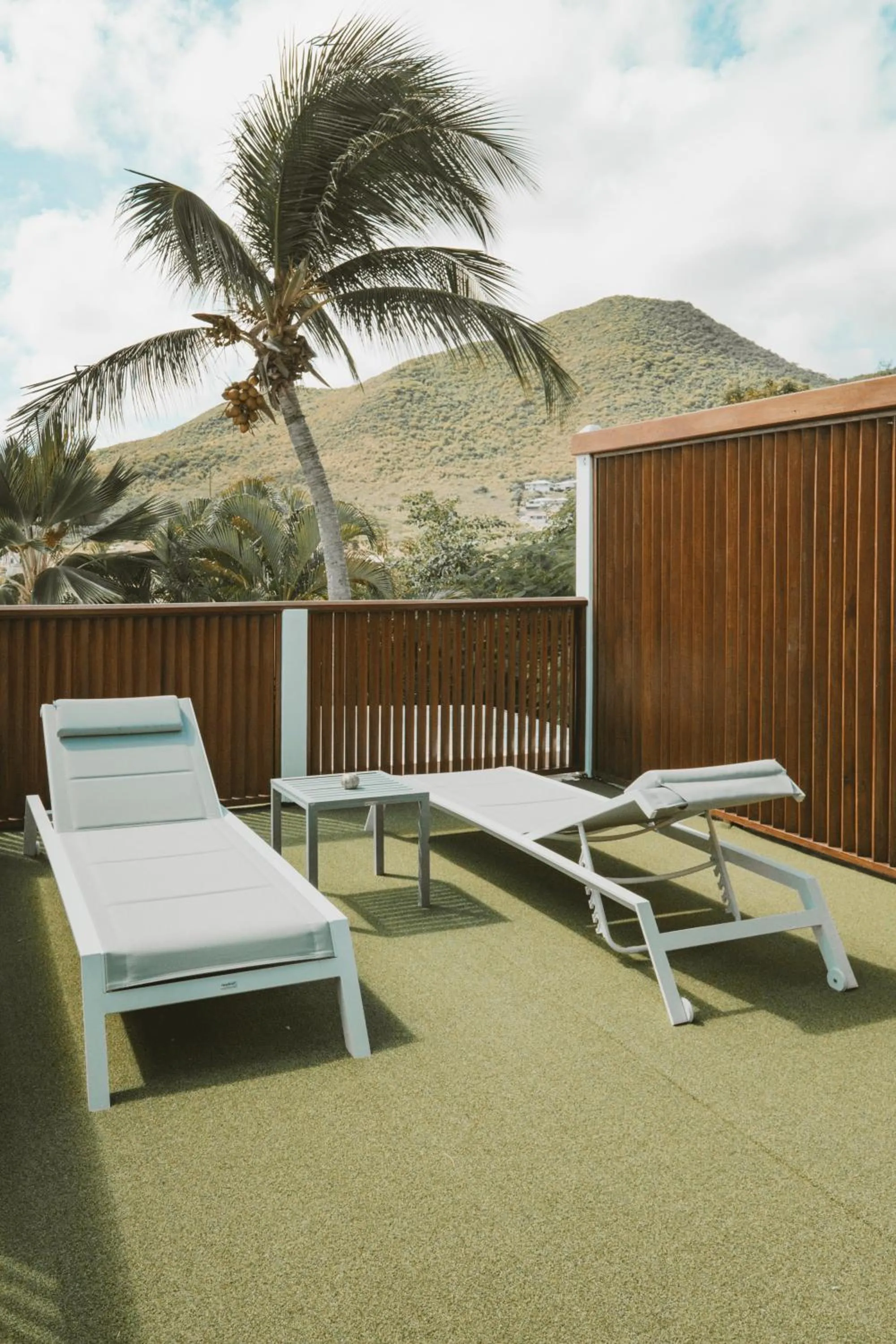 Spring in La Villa Hibiscus, Saint Martin