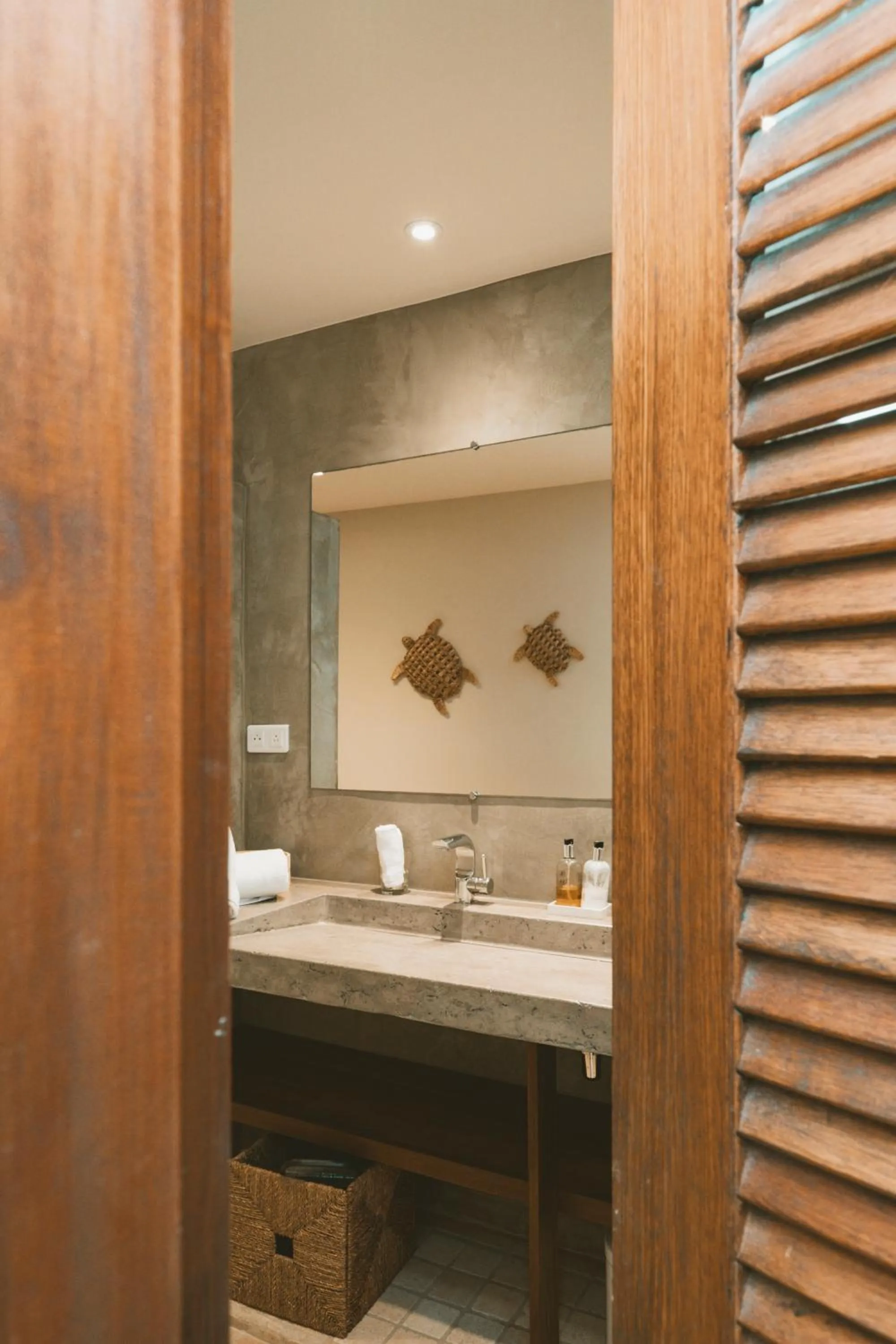 Shower in La Villa Hibiscus, Saint Martin