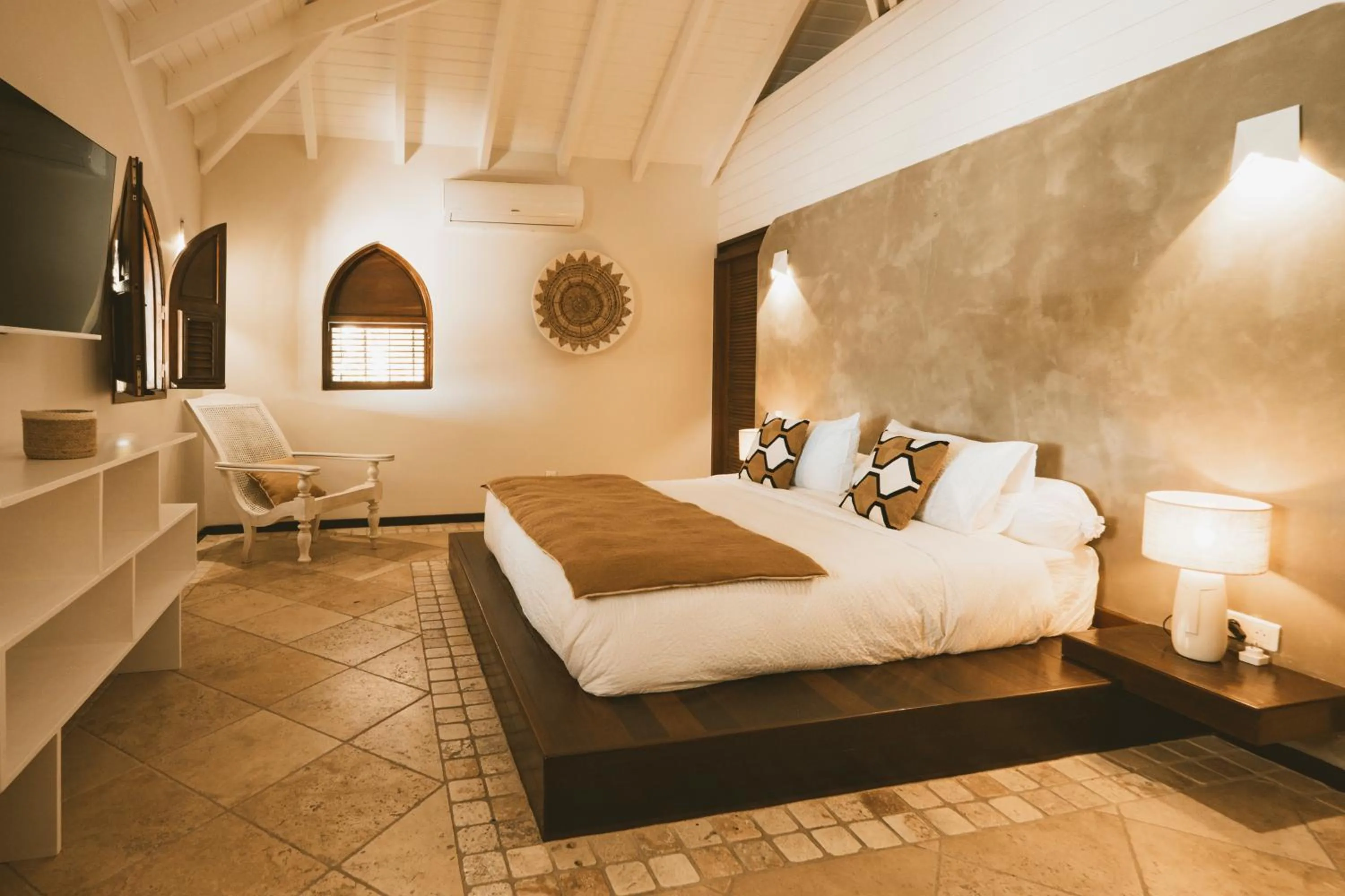 Bed in La Villa Hibiscus, Saint Martin