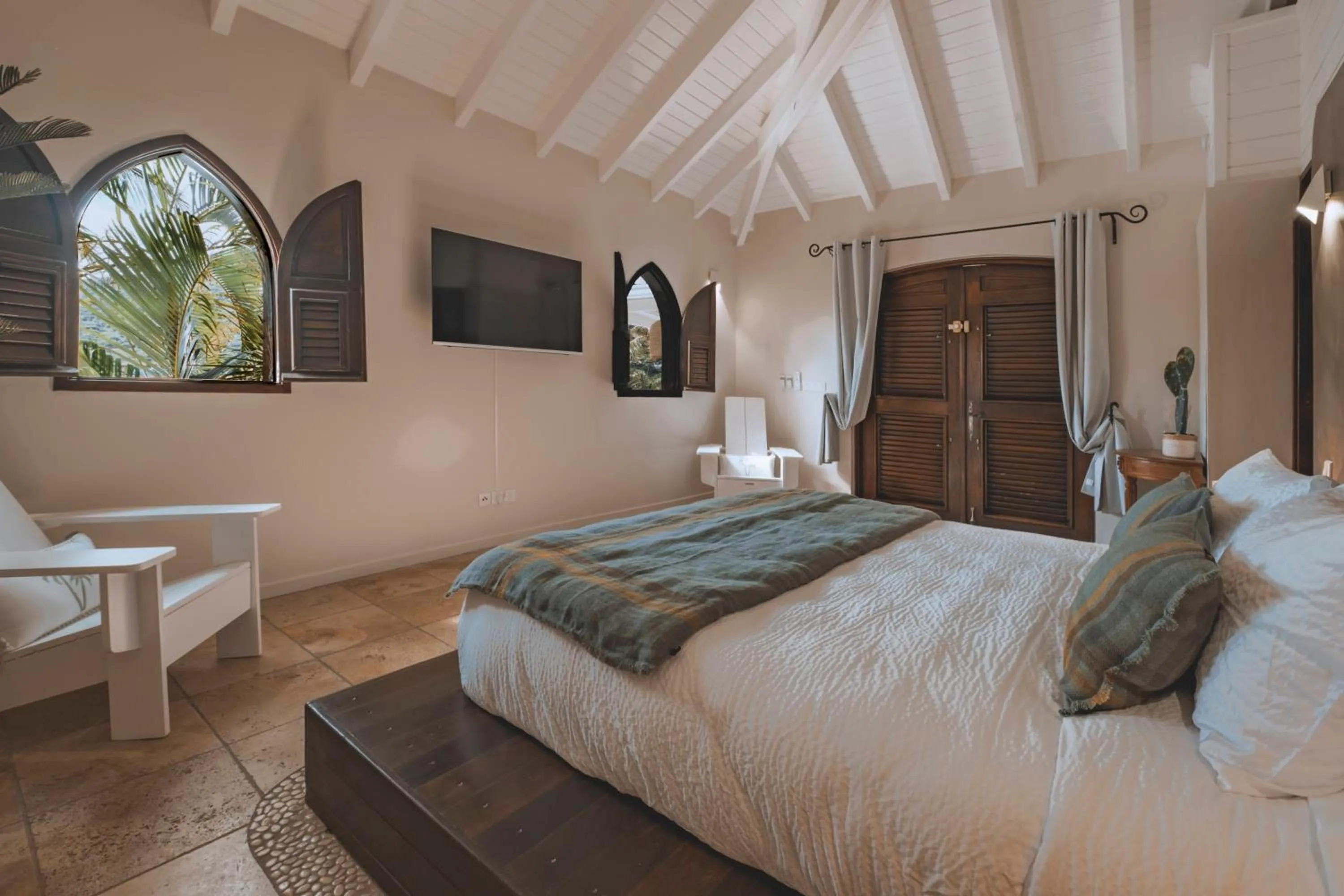 Bed in La Villa Hibiscus, Saint Martin