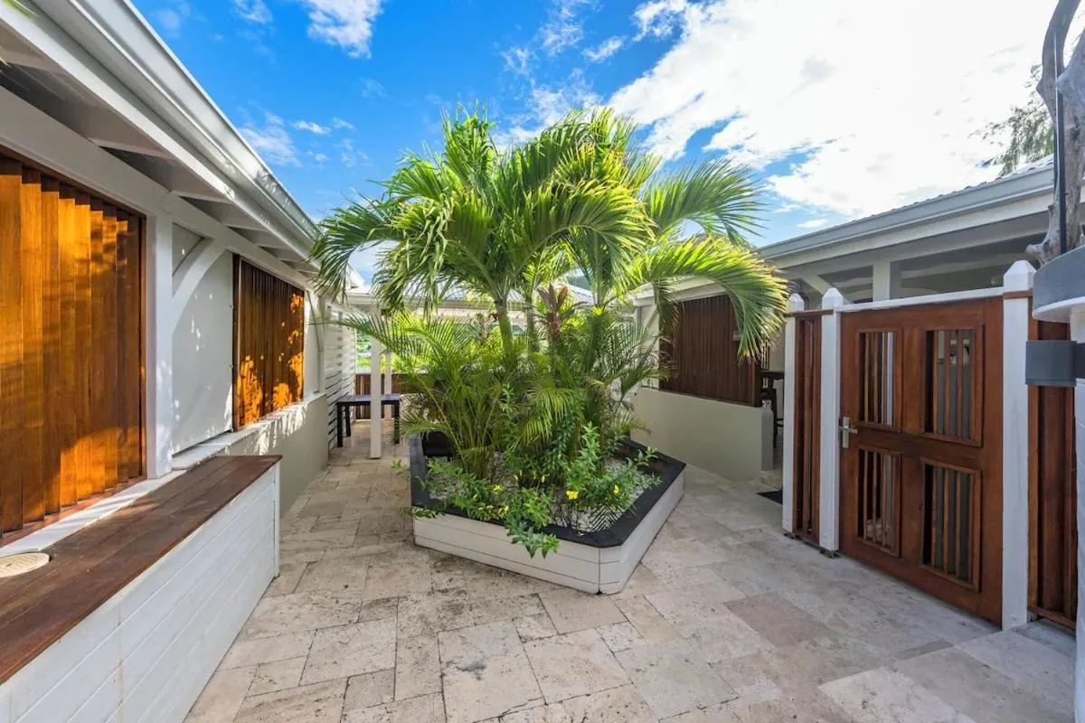 Patio in La Villa Hibiscus, Saint Martin