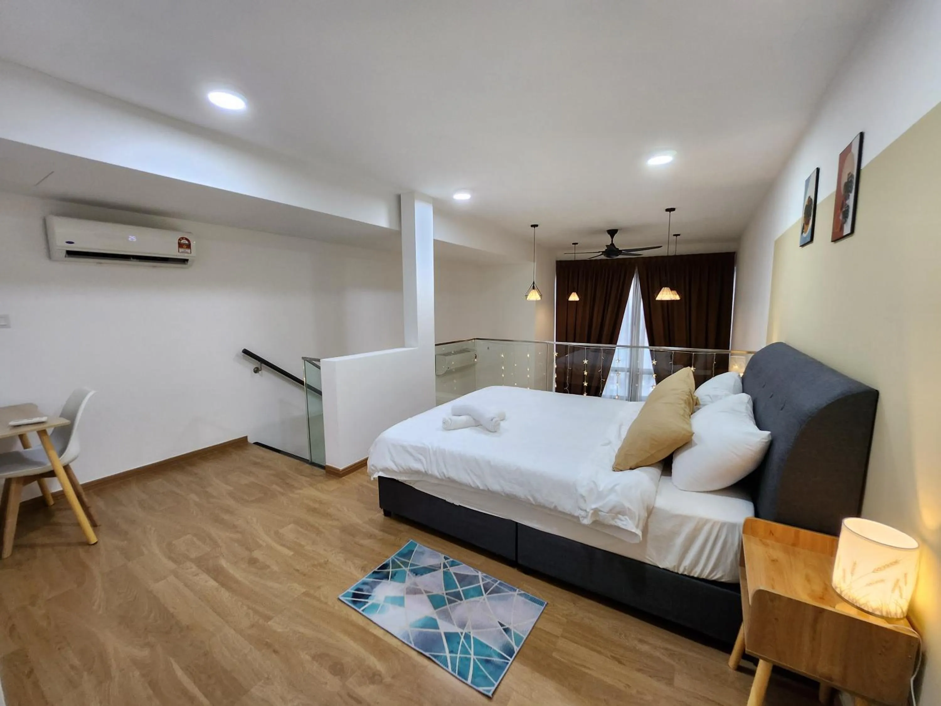 View (from property/room), Bed in EkoCheras Duplex Suite by Ohana Home