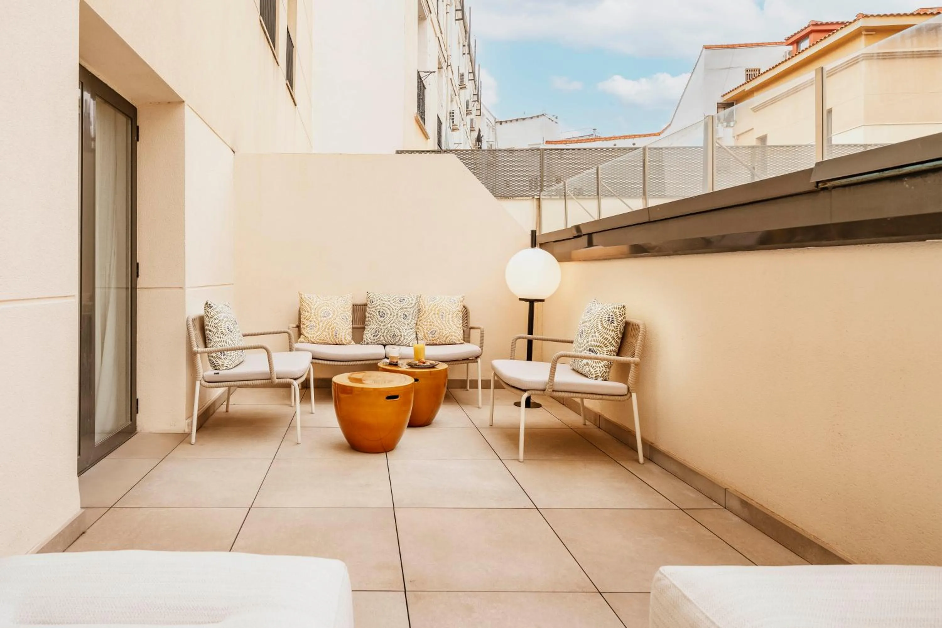 Balcony/Terrace in Vincci Soho