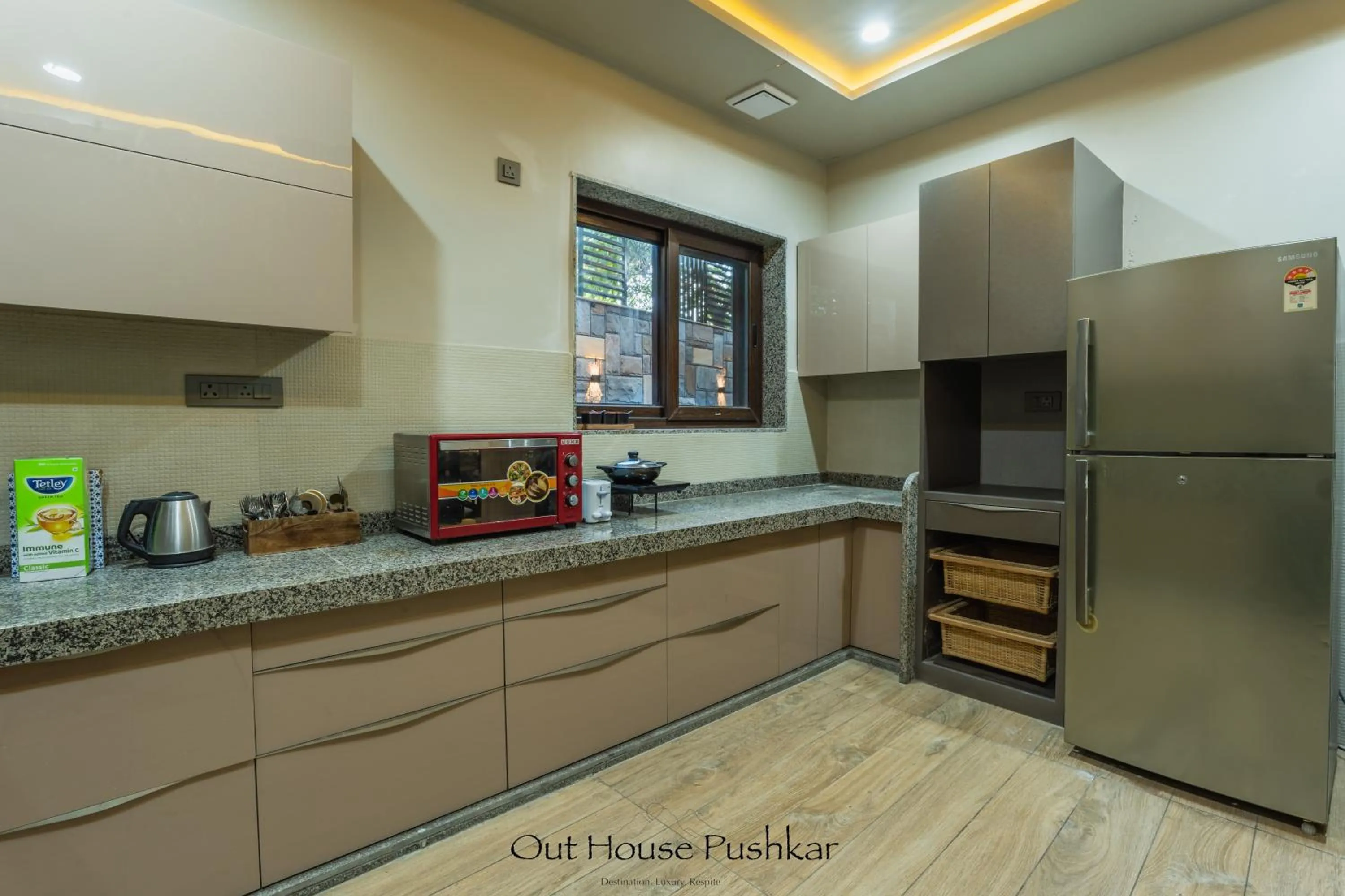 Kitchen or kitchenette in Out House Pushkar