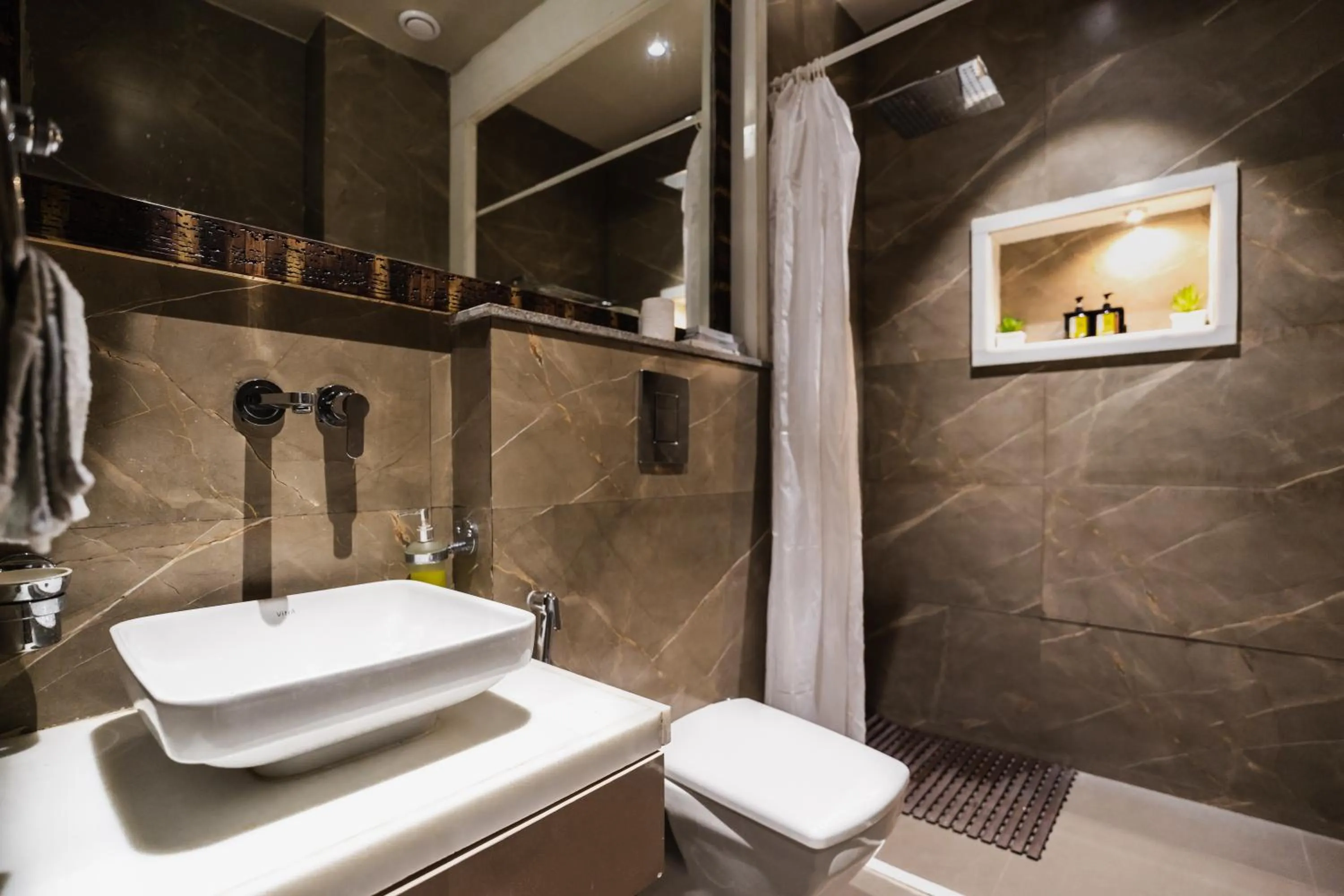 Shower in Out House Pushkar