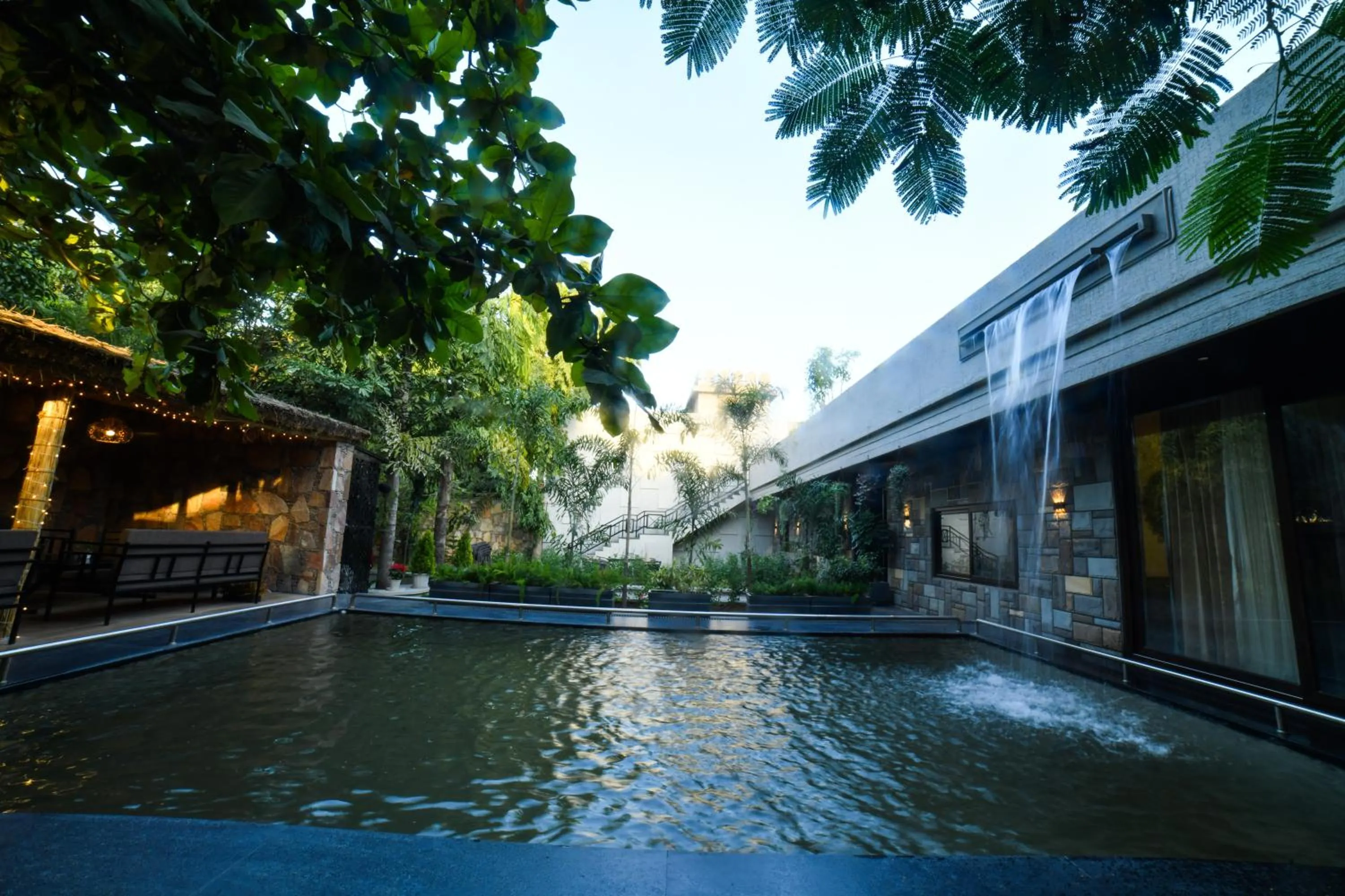 Swimming pool in Out House Pushkar