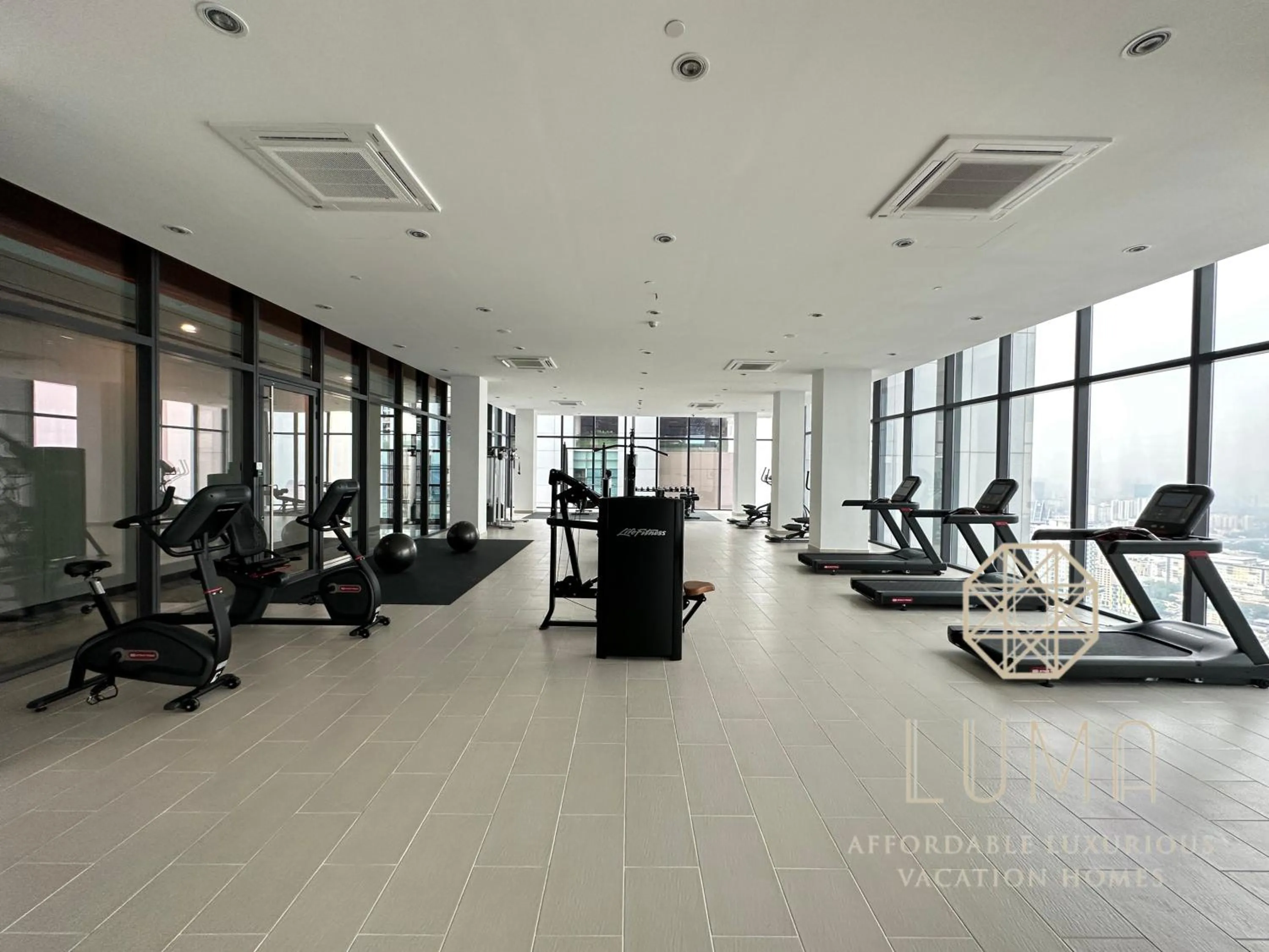 Fitness centre/facilities in The Platinum 2 Kuala Lumpur by LUMA