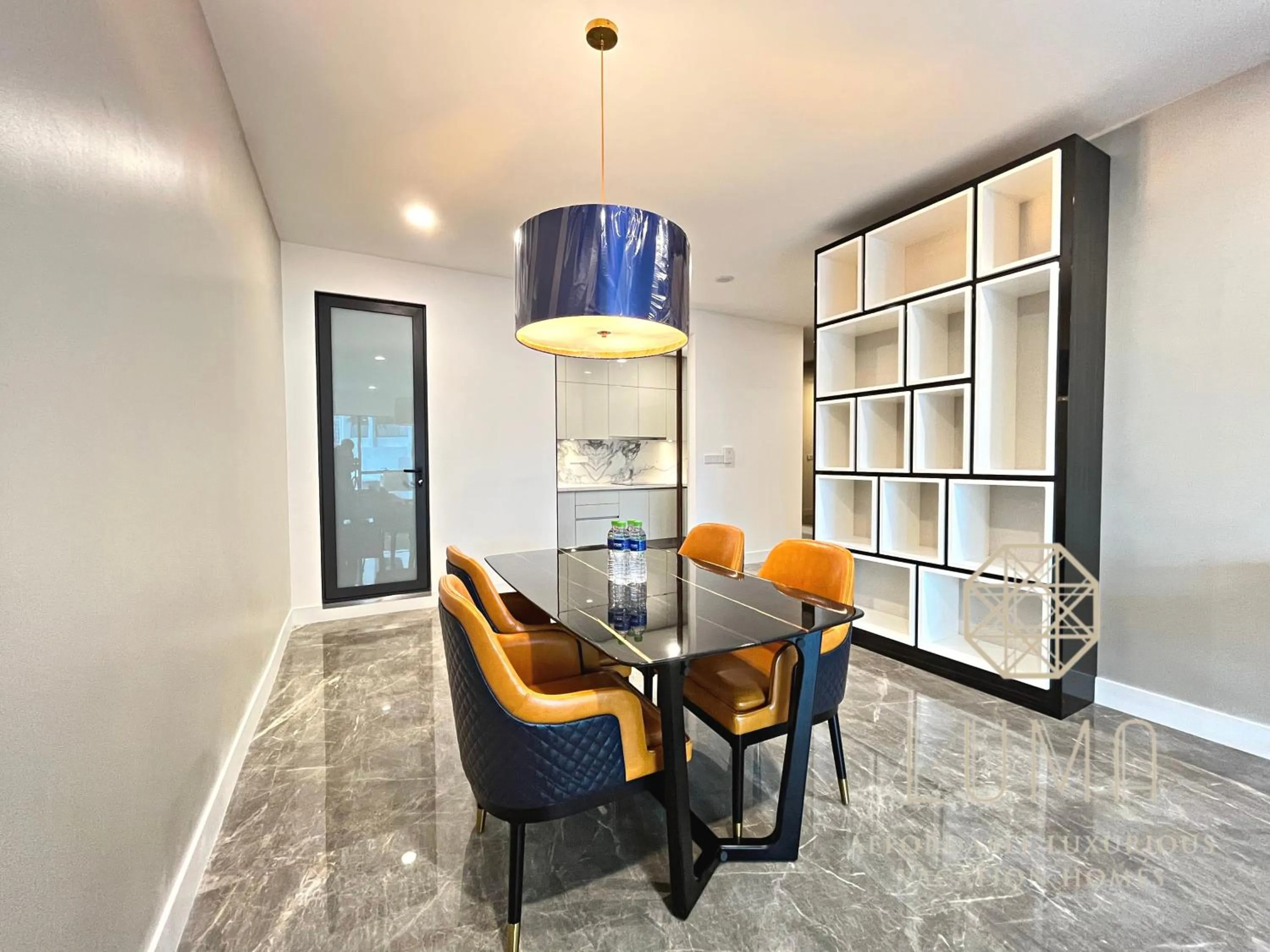 Dining area in The Platinum 2 Kuala Lumpur by LUMA