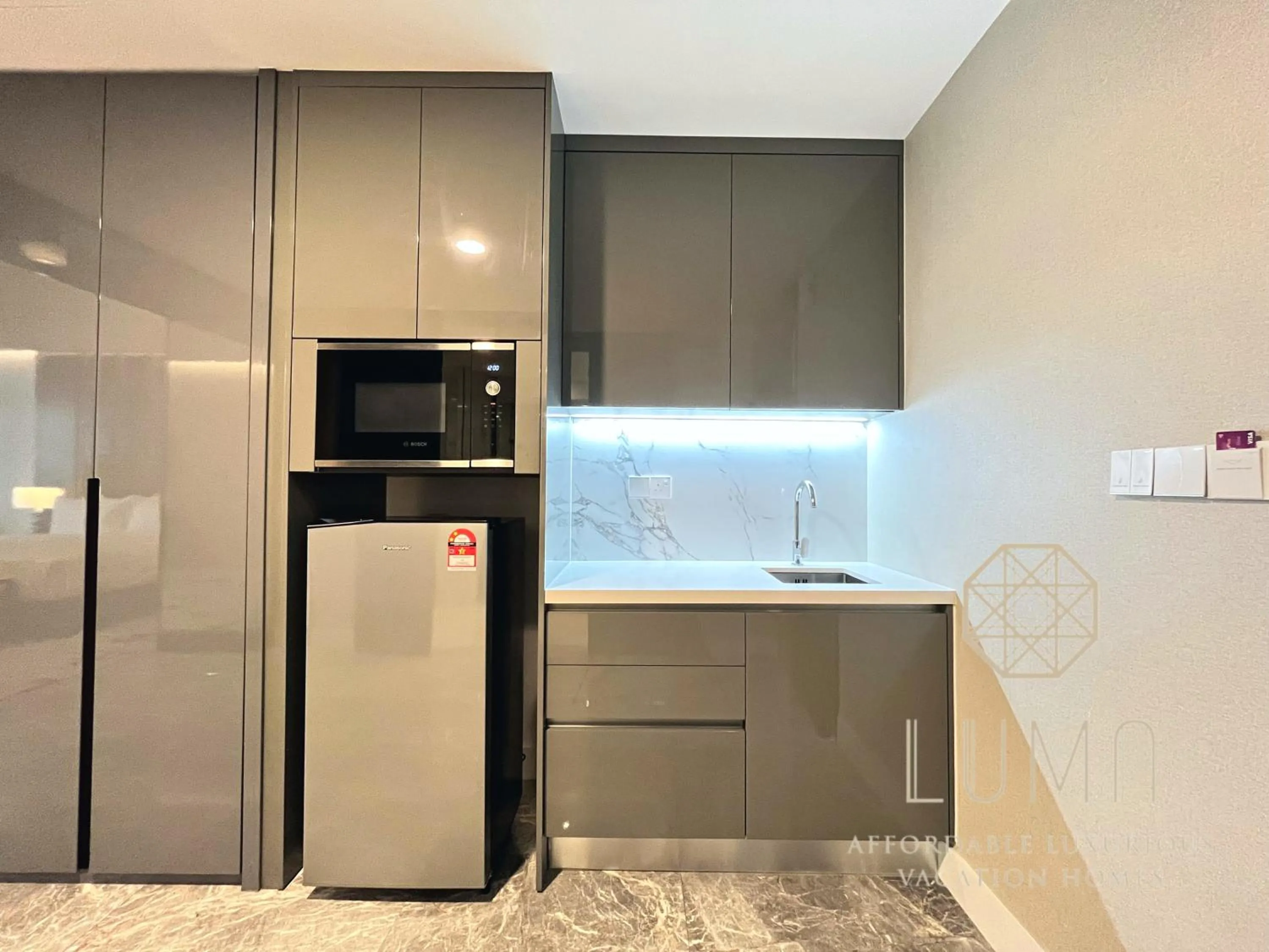 Kitchen or kitchenette in The Platinum 2 Kuala Lumpur by LUMA