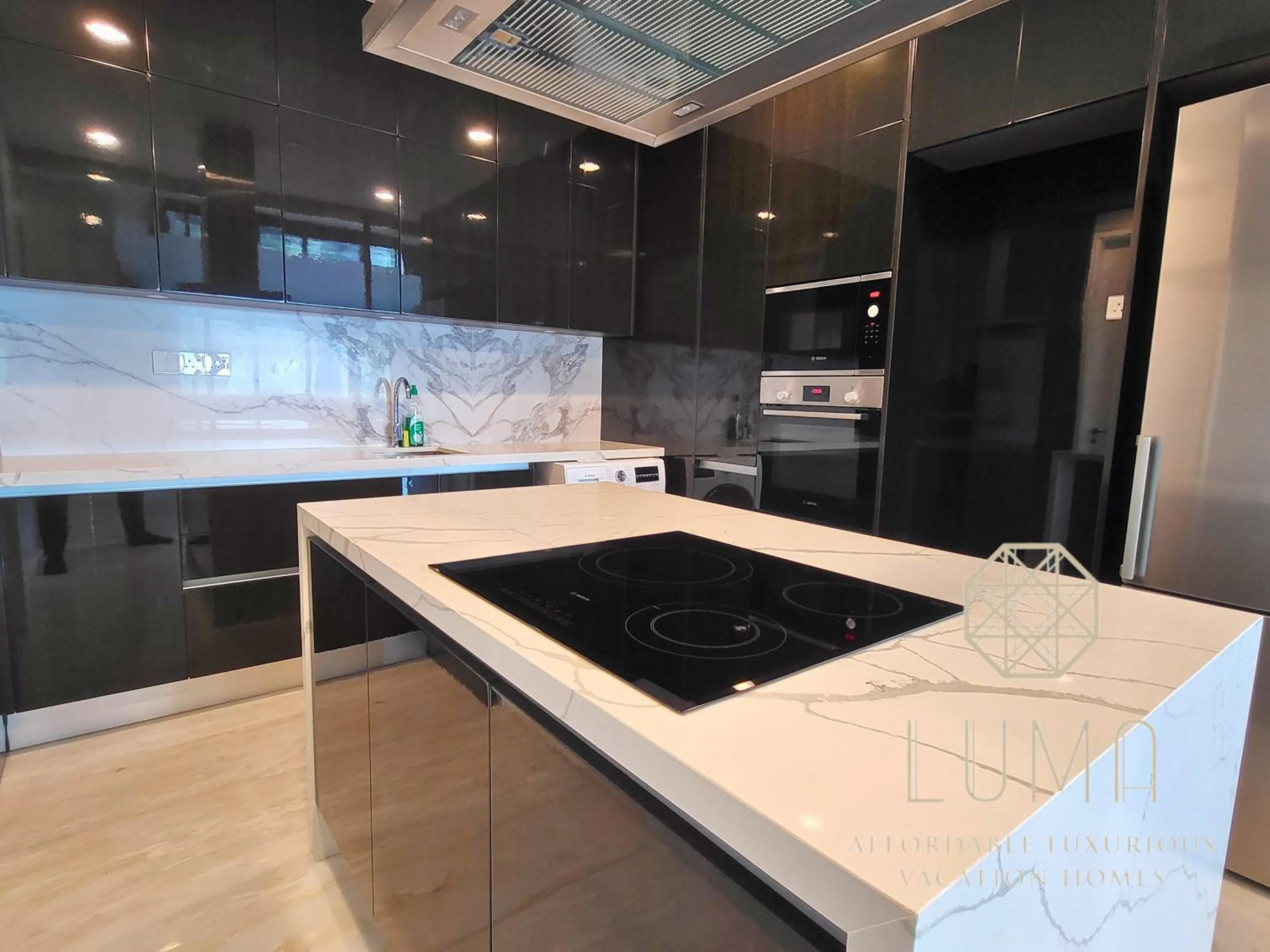 Kitchen or kitchenette in The Platinum 2 Kuala Lumpur by LUMA