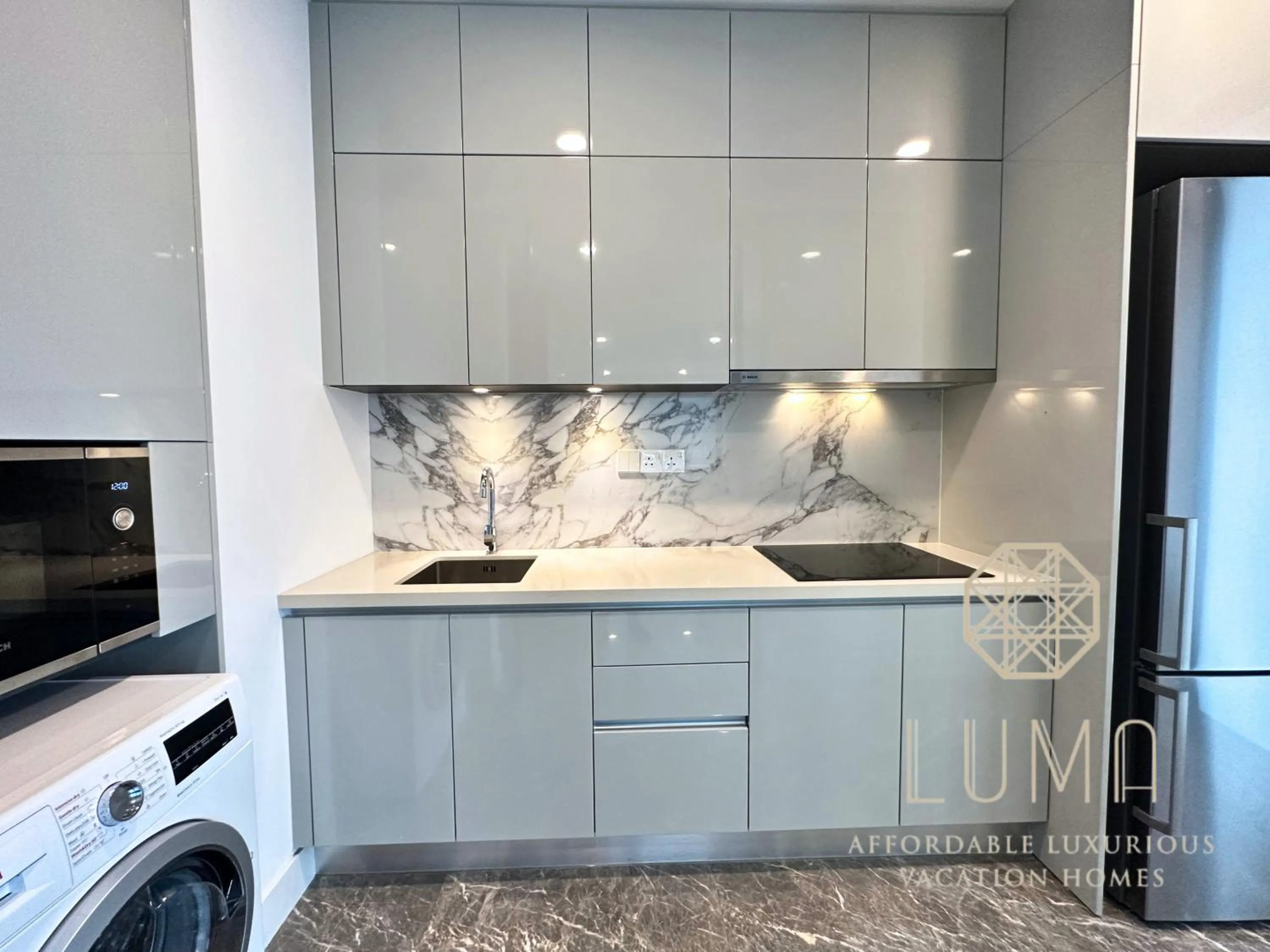 Kitchen or kitchenette in The Platinum 2 Kuala Lumpur by LUMA