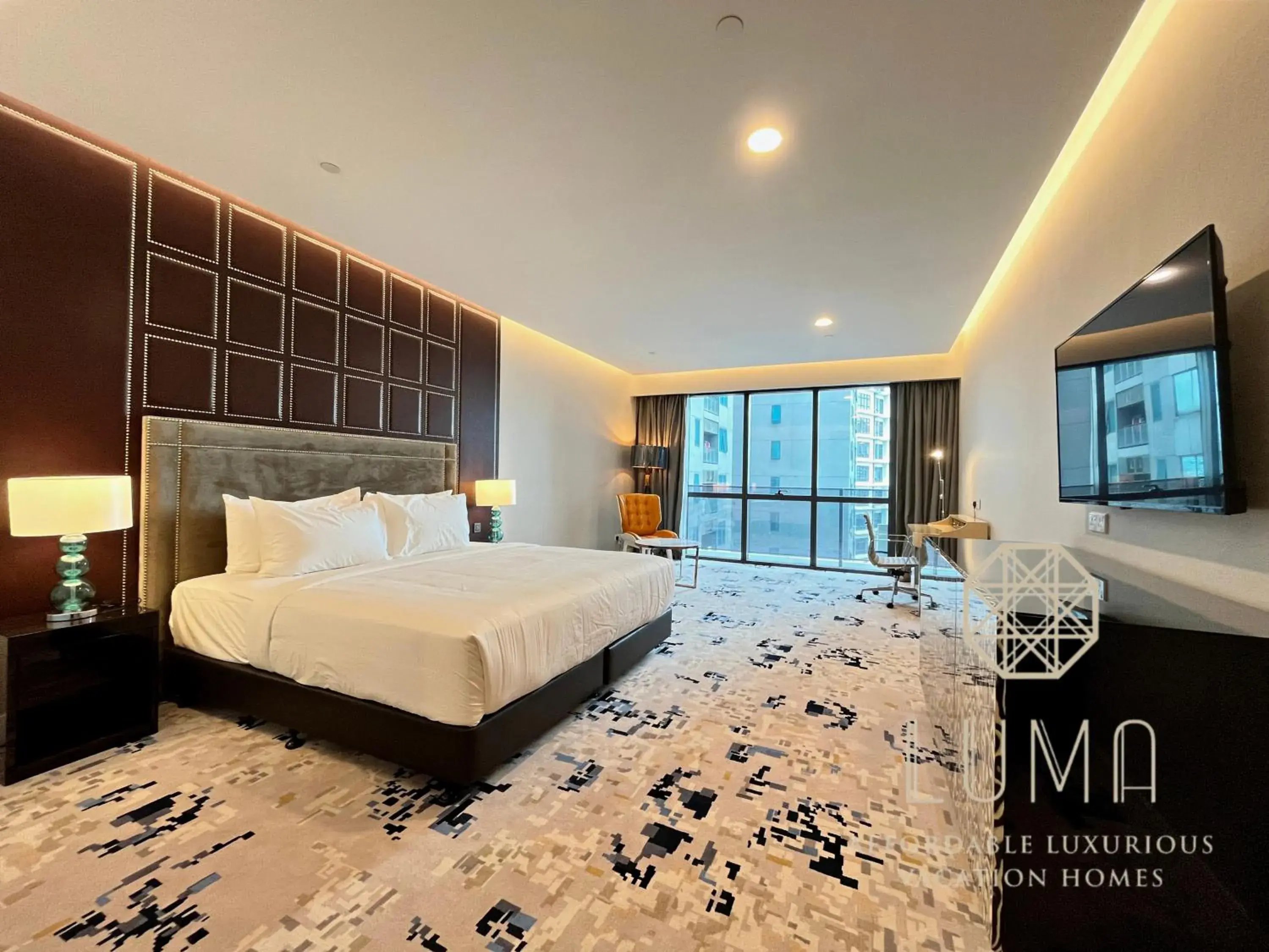 Deluxe King Bed Room in The Platinum 2 Kuala Lumpur by LUMA Deluxe King Bed Room in The Platinum 2 Kuala Lumpur by LUMA