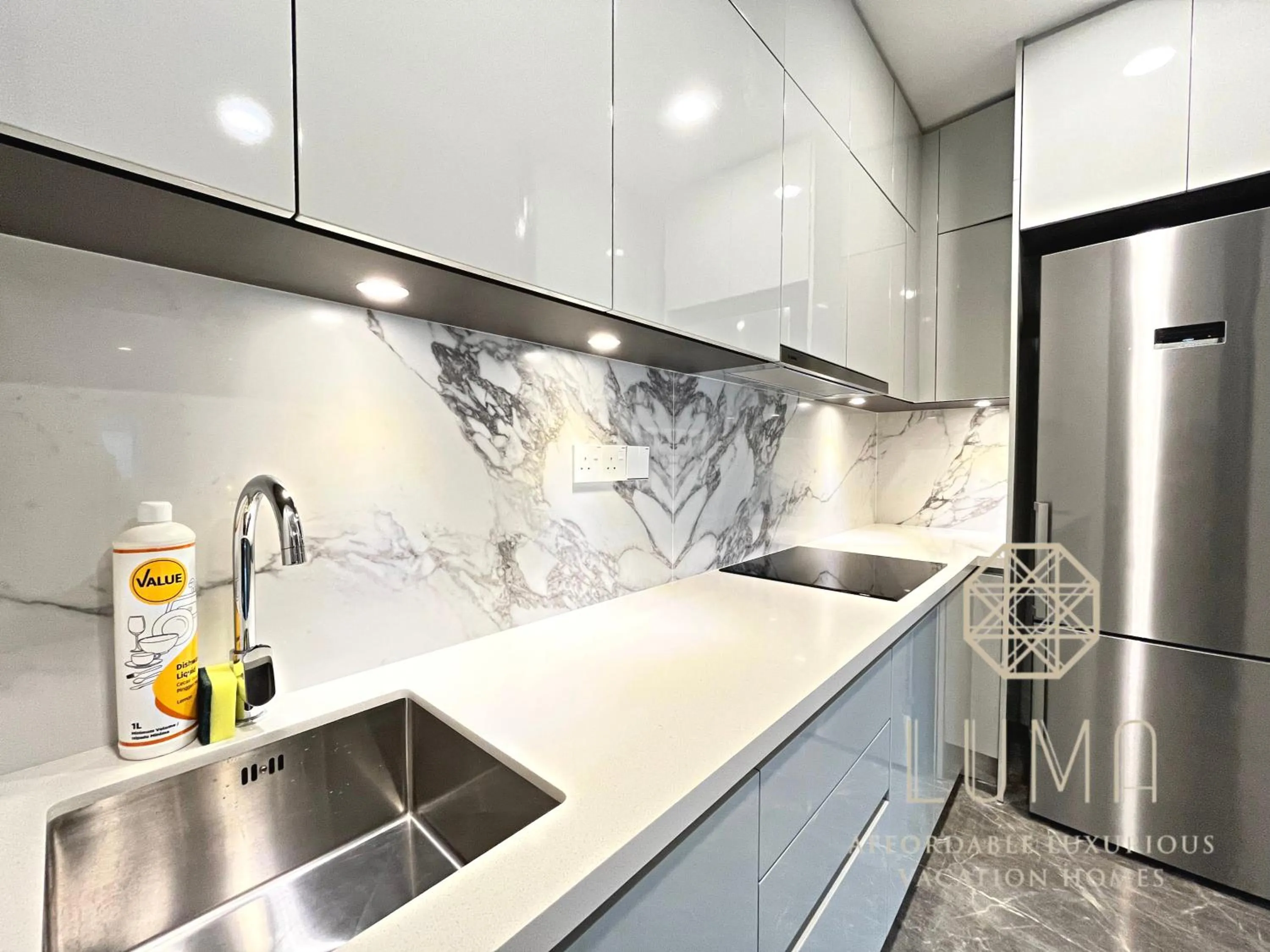 Kitchen or kitchenette in The Platinum 2 Kuala Lumpur by LUMA