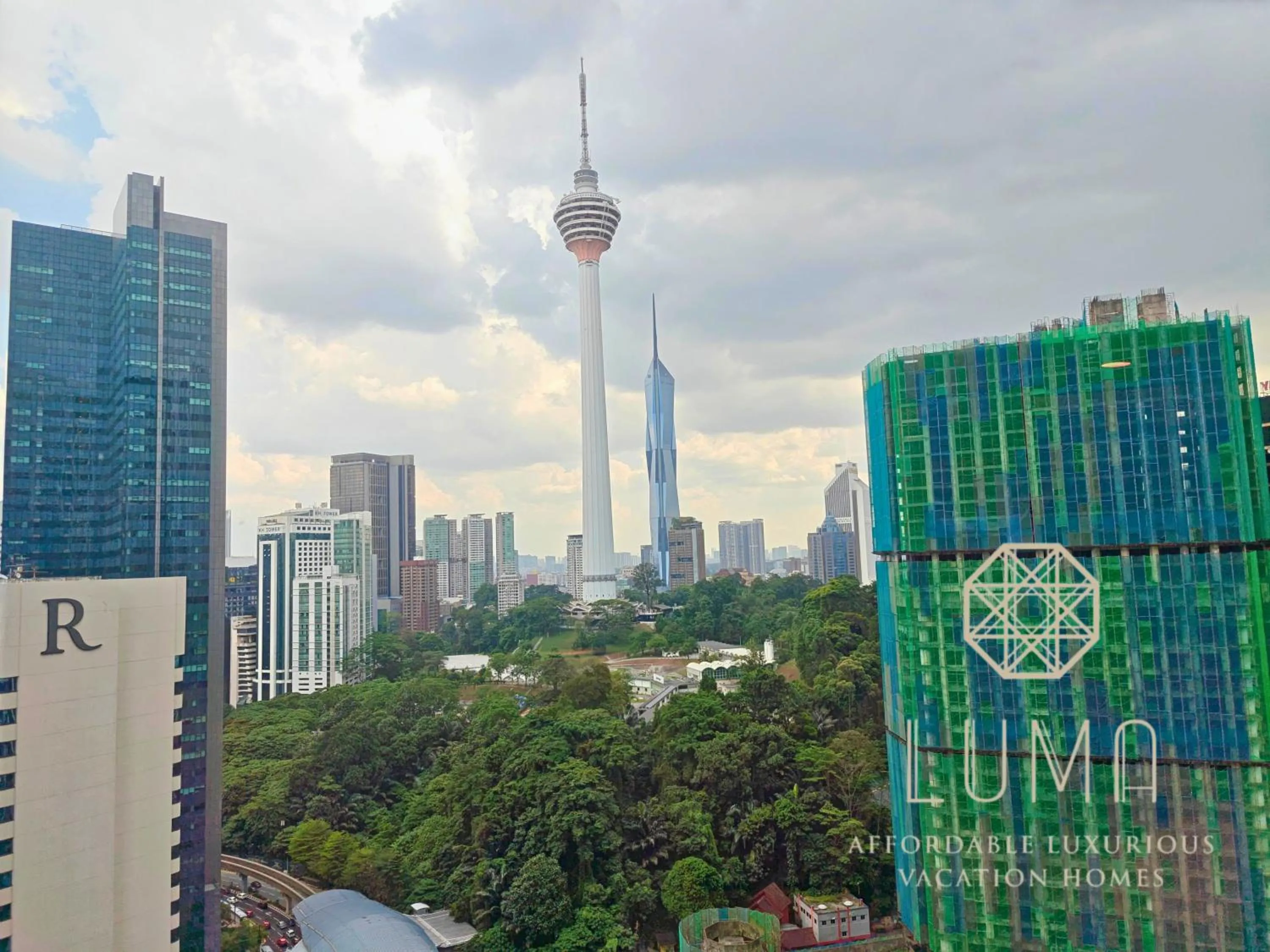 Landmark view in The Platinum 2 Kuala Lumpur by LUMA