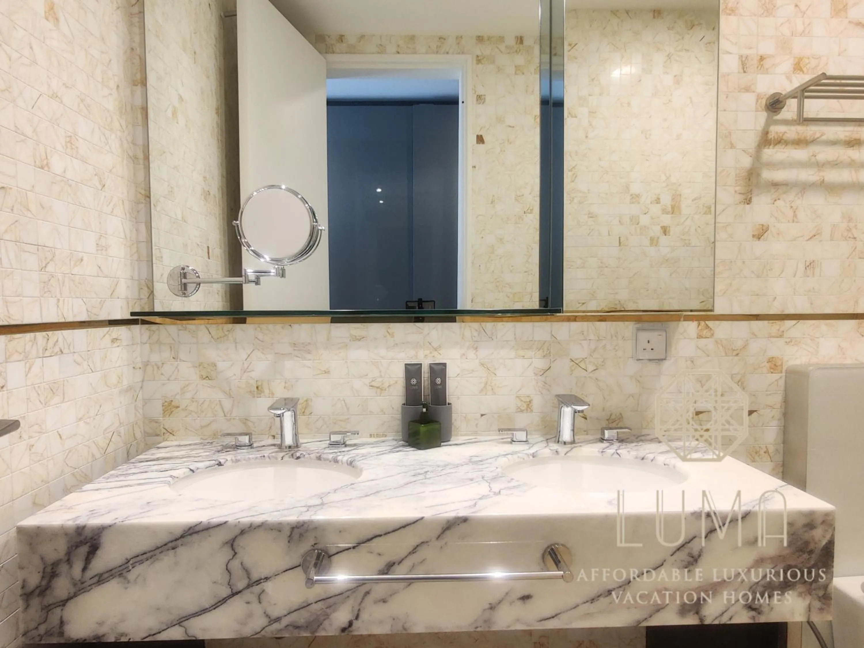 Bathroom in The Platinum 2 Kuala Lumpur by LUMA