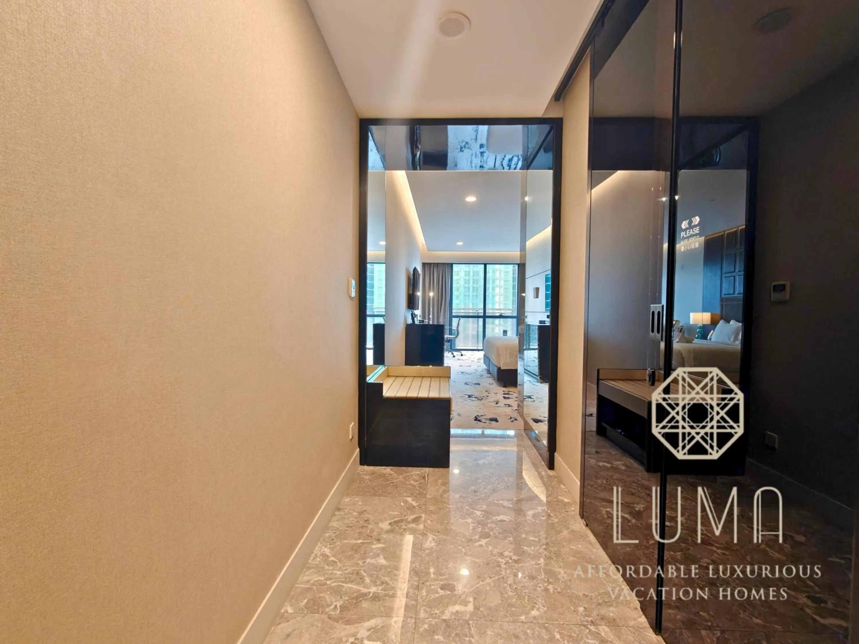 Facade/entrance in The Platinum 2 Kuala Lumpur by LUMA