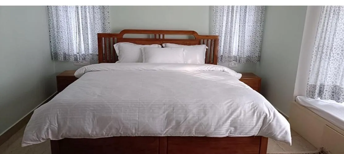 Bed in Habba Kadal Kashmiri Heritage Hotel & Hub