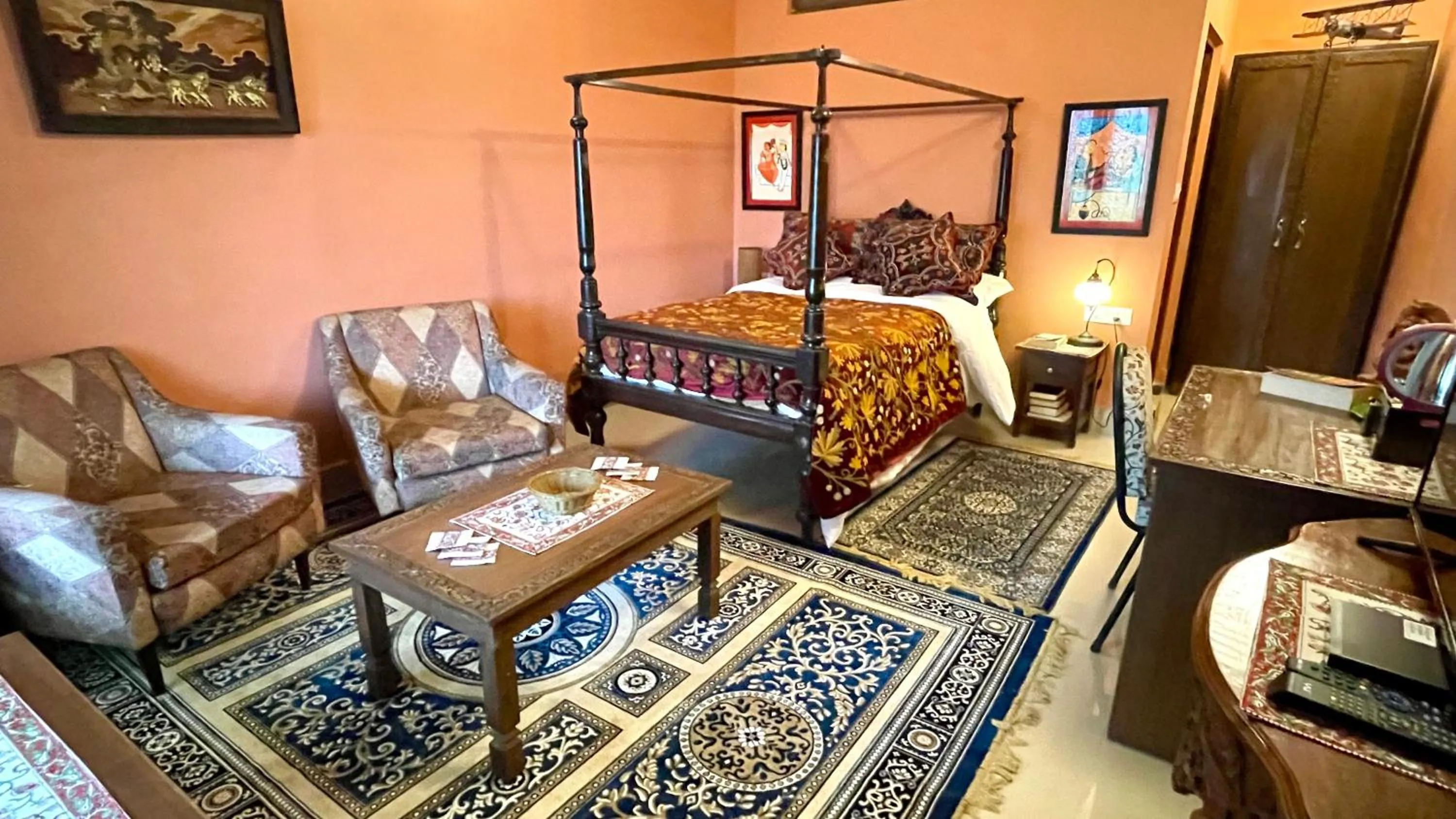 Garden view in Habba Kadal Kashmiri Heritage Hotel & Hub