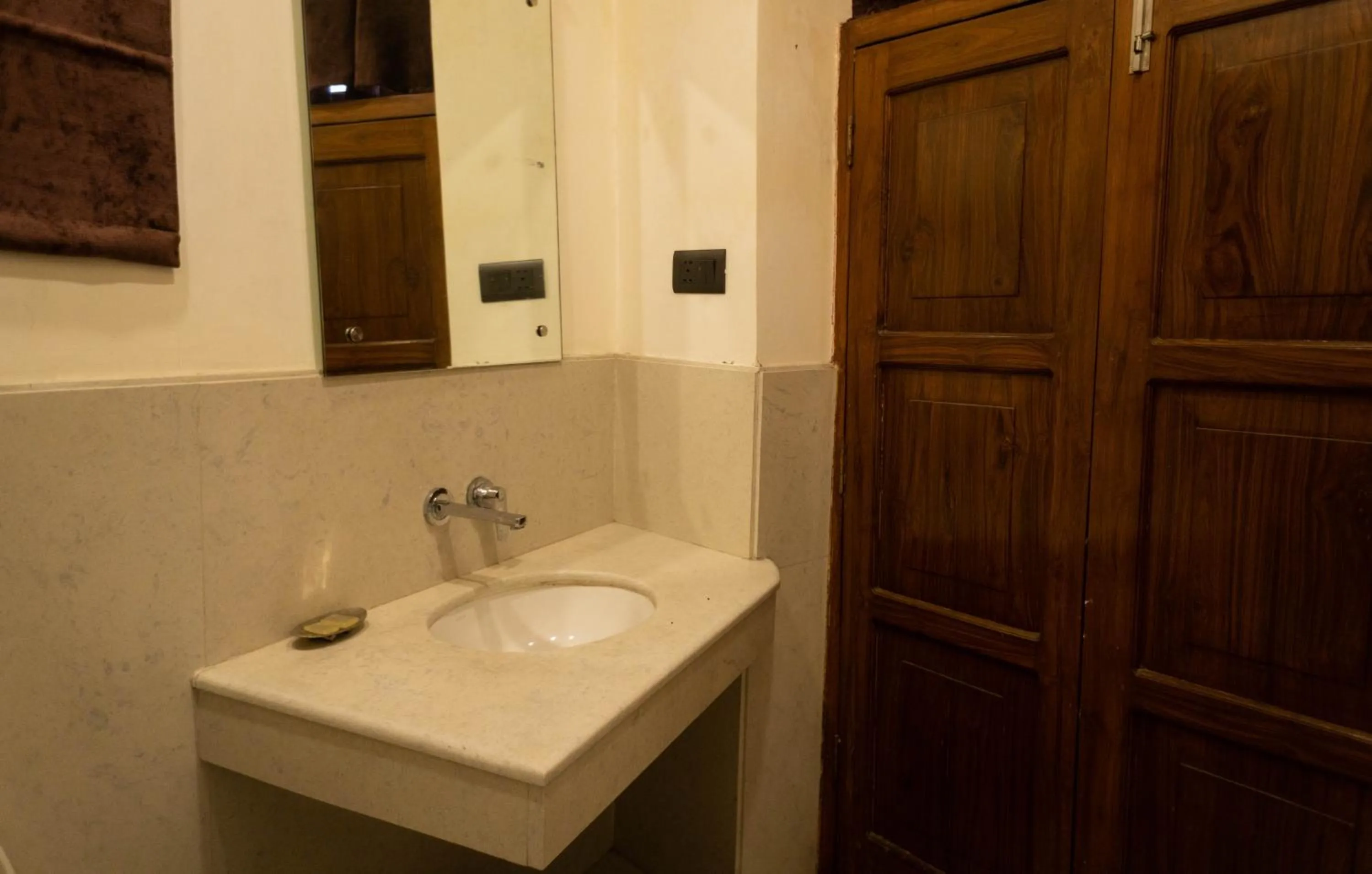 Bathroom in Hotel Green Castle (Heritage Hotel)