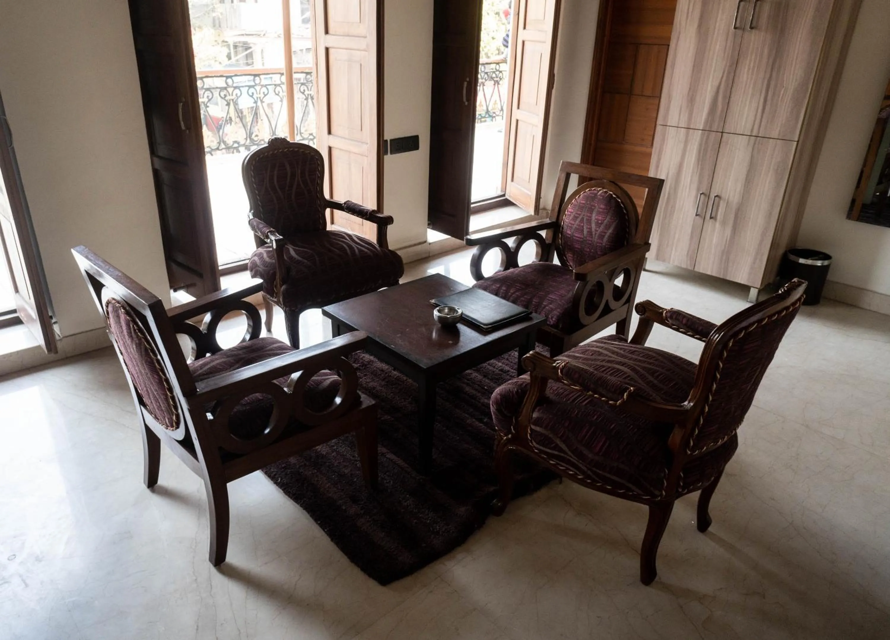 Living room in Hotel Green Castle (Heritage Hotel)