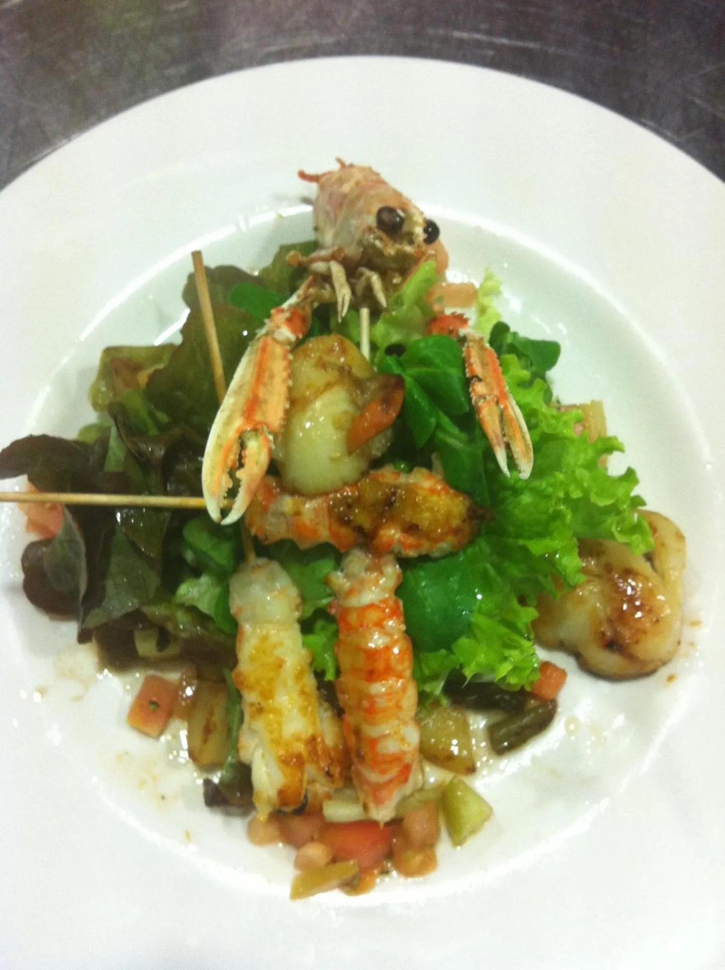 Food close-up in Hotel Spa Norat O Grove 3* Superior