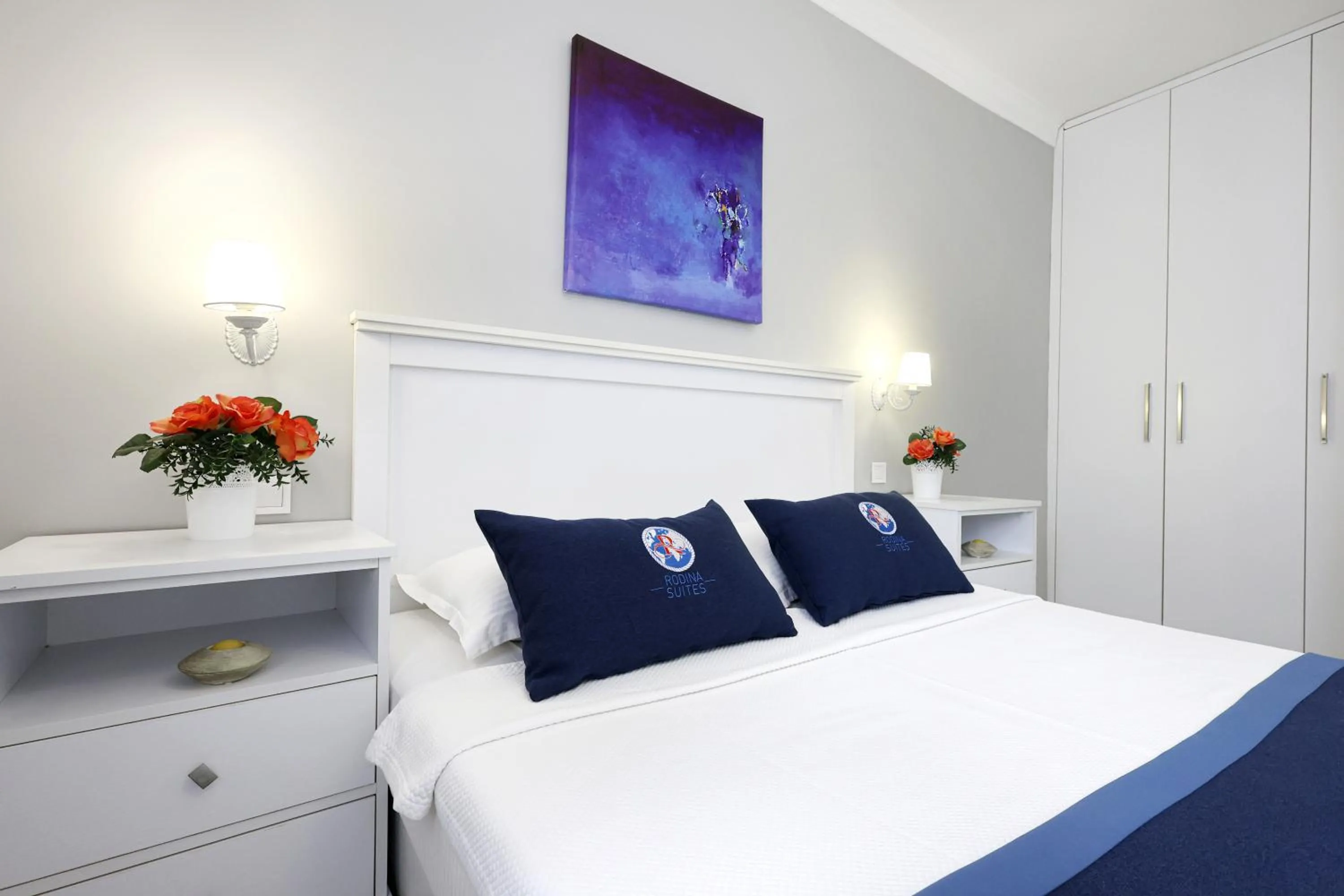 Bedroom, Bed in Rodina Suites Hotel