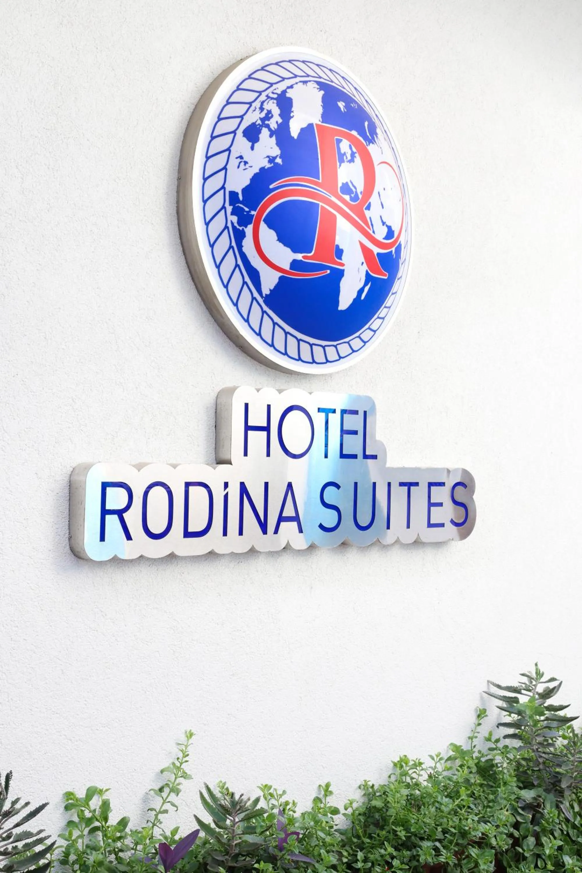 Facade/entrance in Rodina Suites Hotel