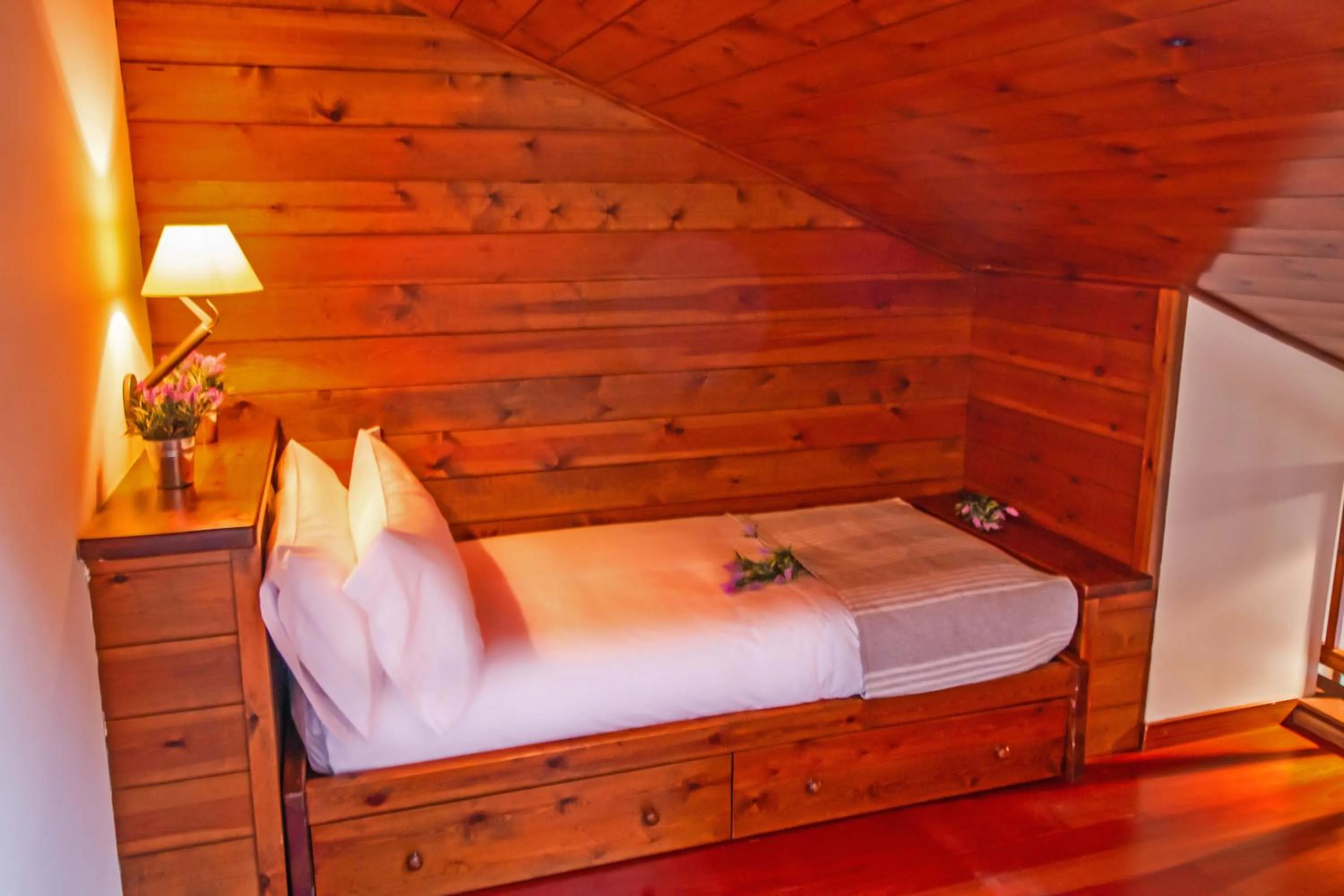 Bed in Hotel Fontanals Golf