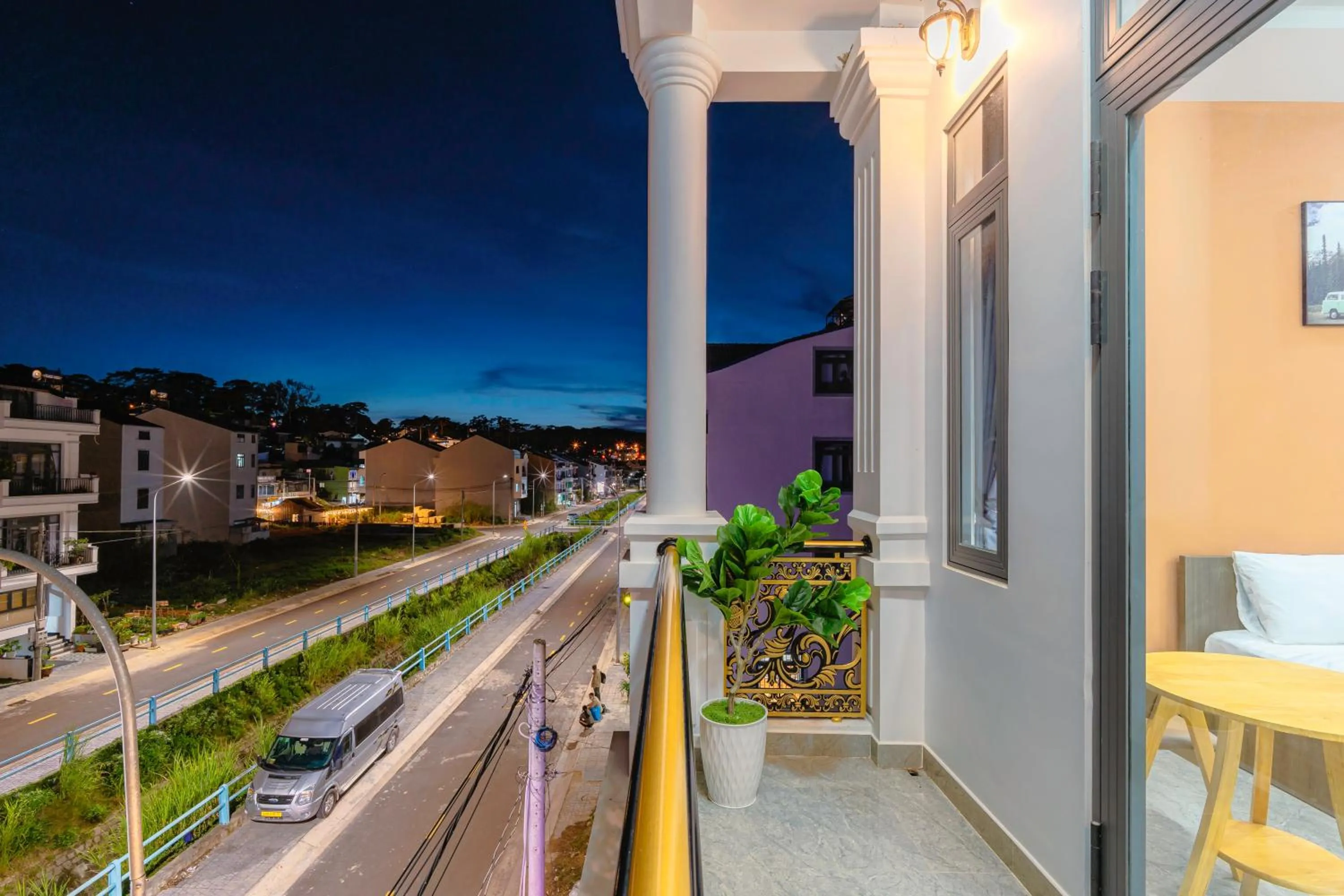 Balcony/Terrace in Nhat Minh Hotel Dalat