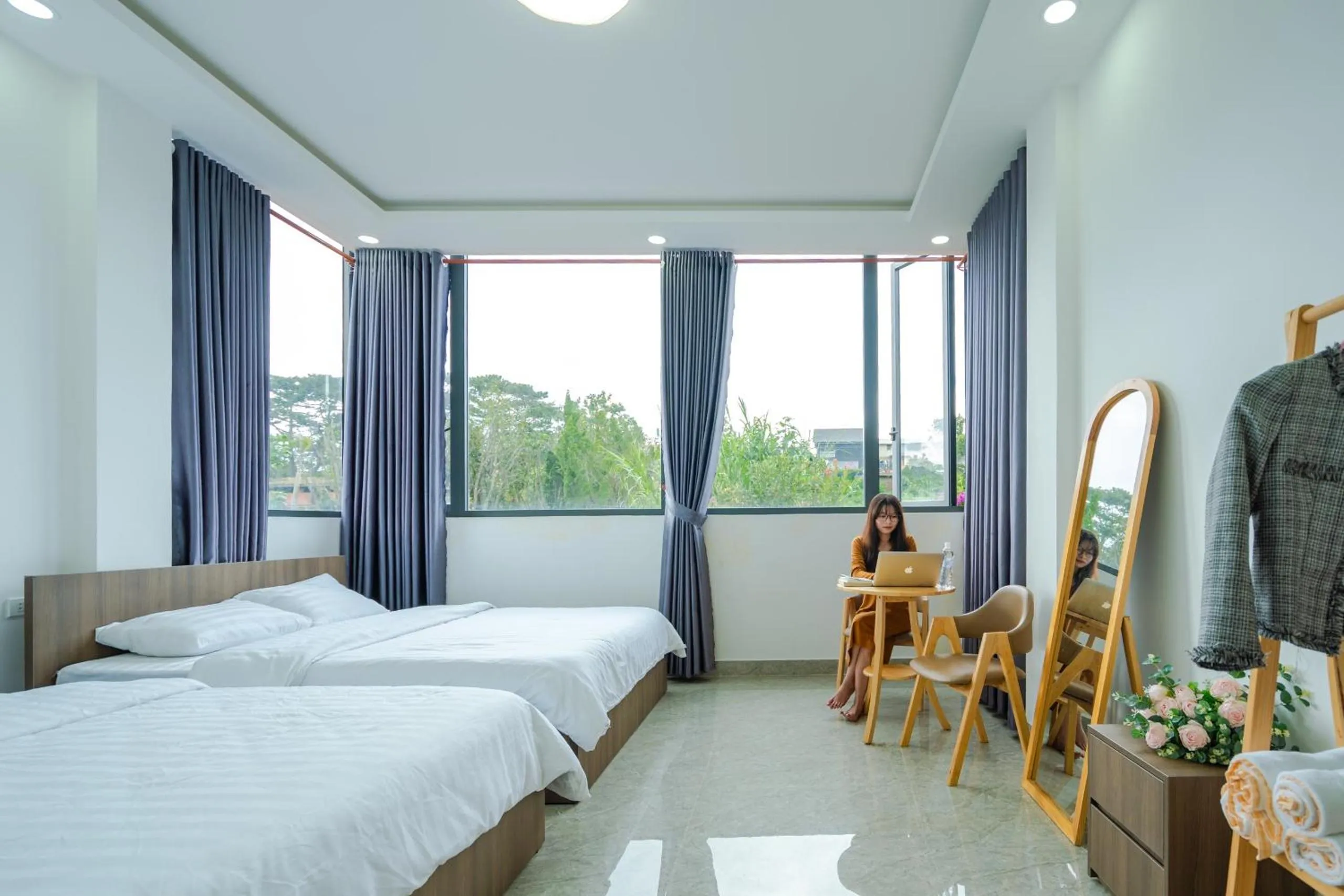 Bedroom, Bed in Nhat Minh Hotel Dalat