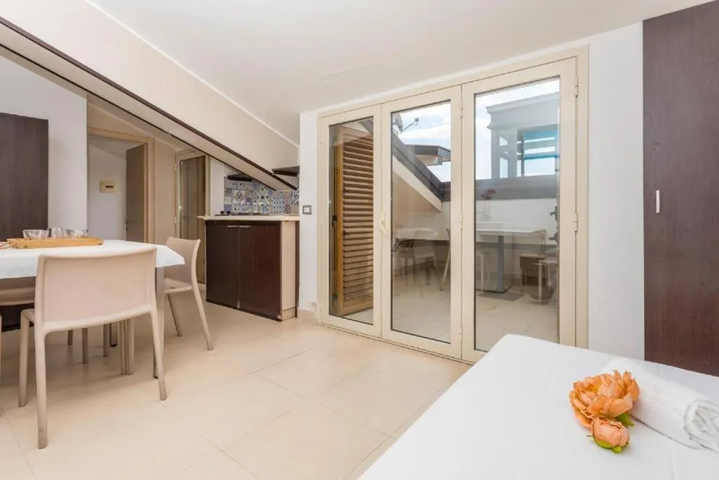 Bed in Sirina House Taormina