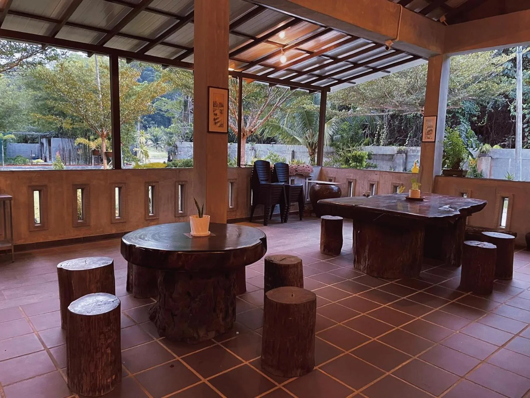 Living room in Pangkor Nature View House