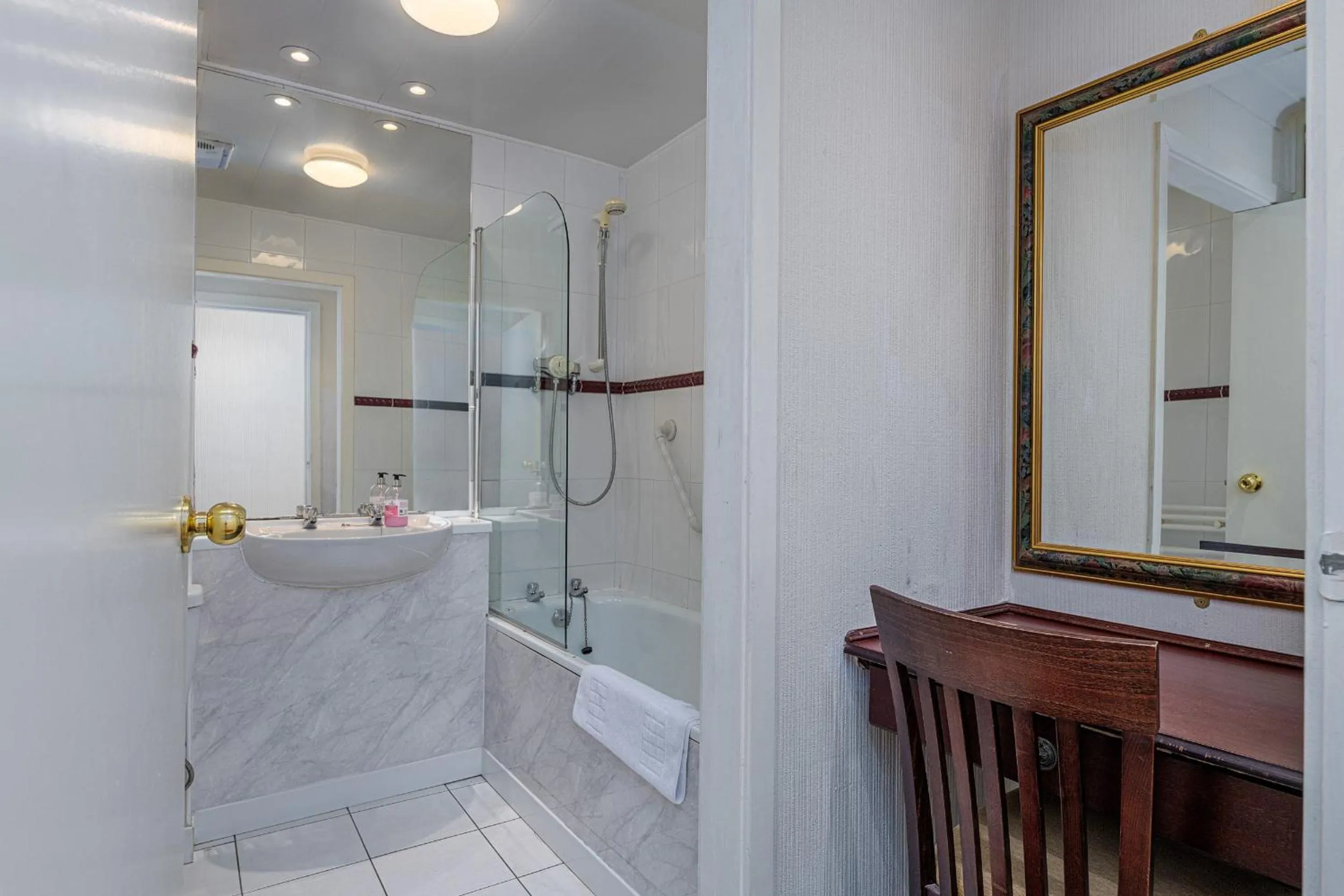 Bathroom in Northop Hall Country House Hotel