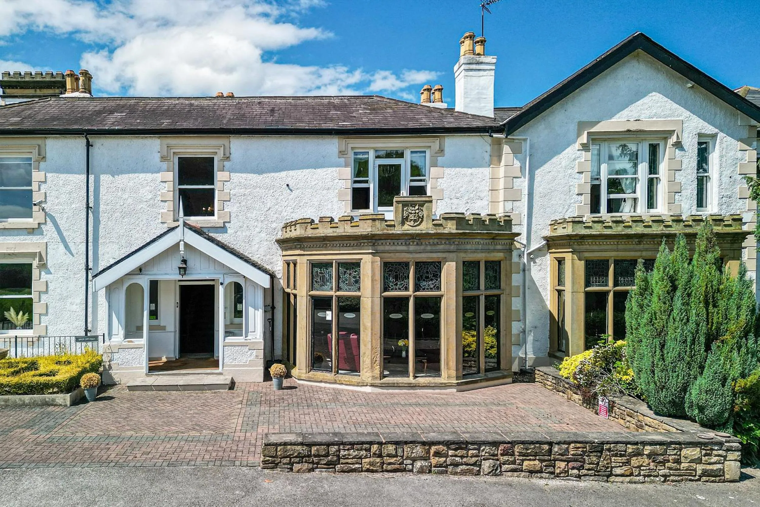 Property building in Northop Hall Country House Hotel