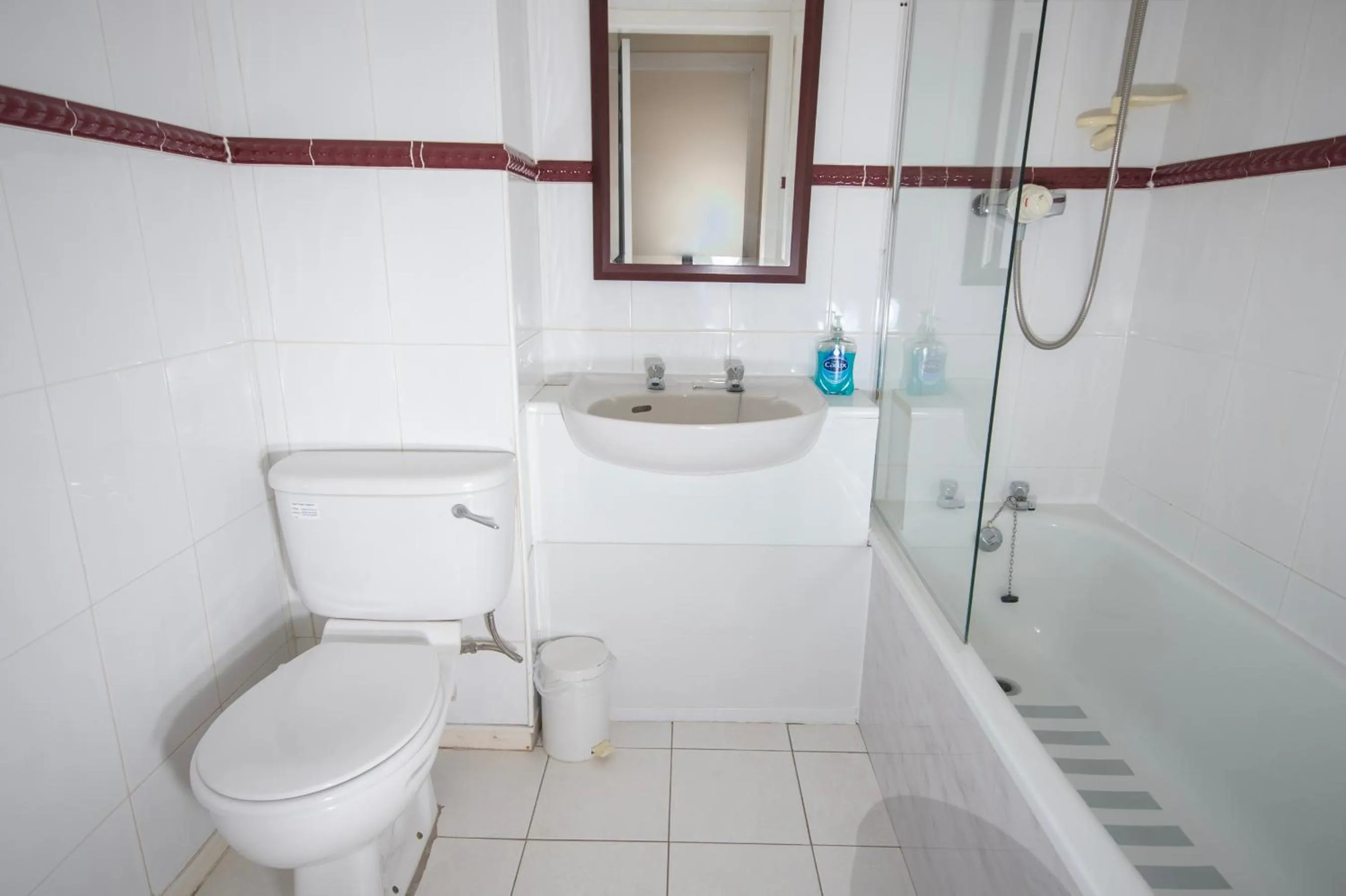 Toilet in Northop Hall Country House Hotel