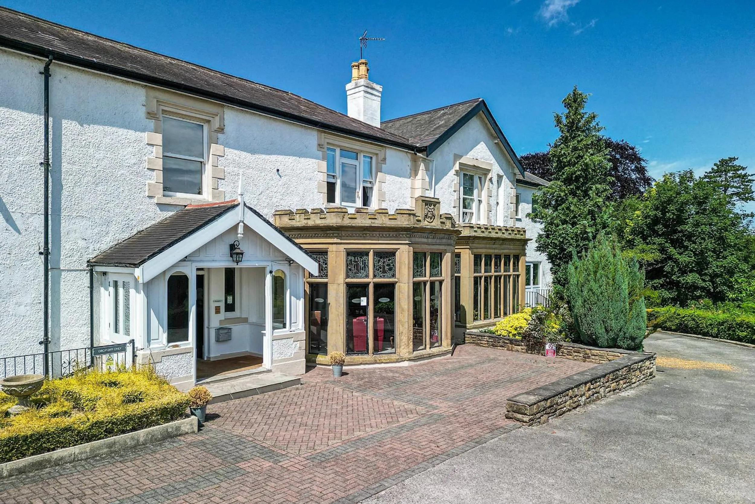 Property building in Northop Hall Country House Hotel