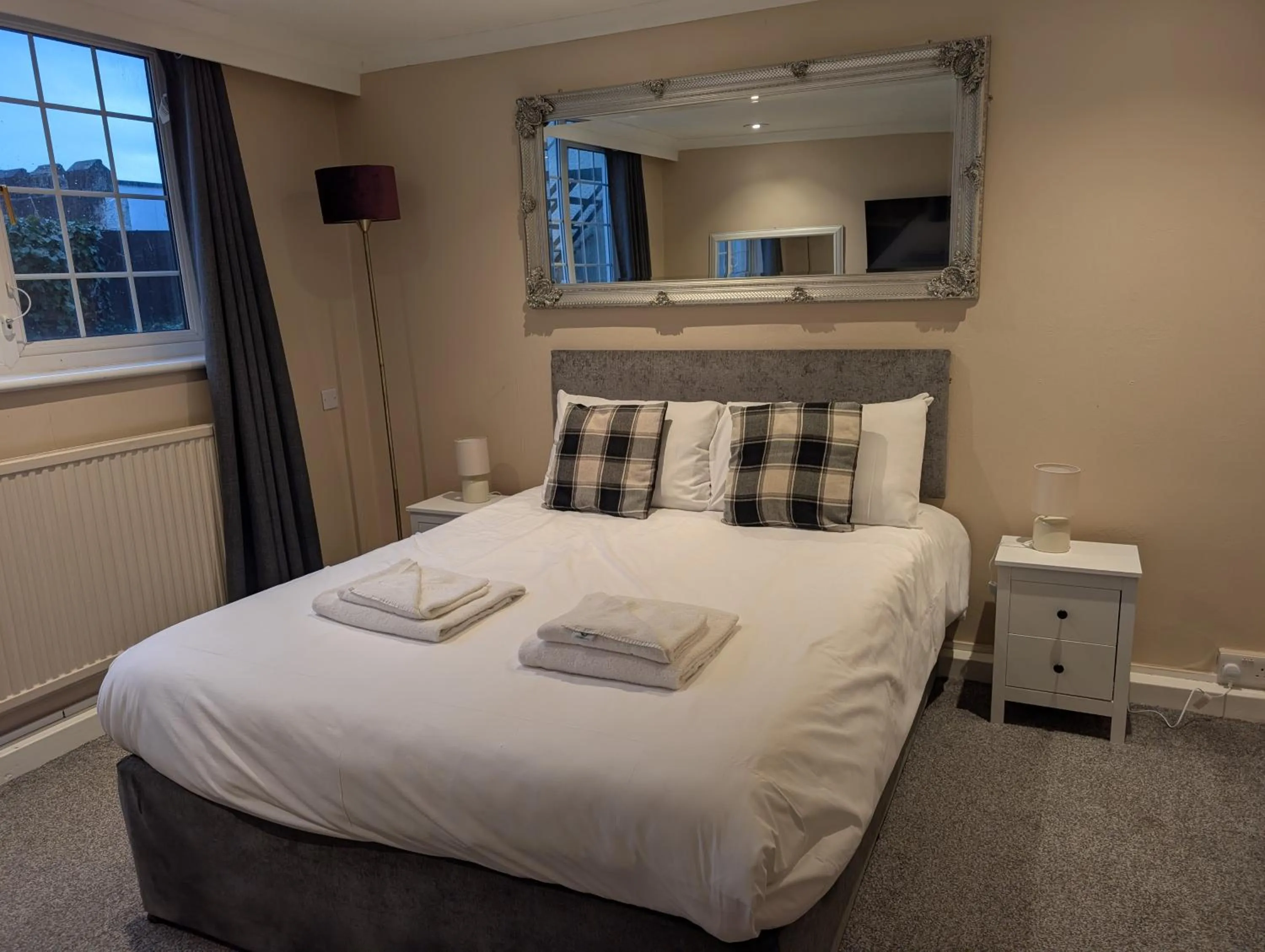 Bed in Northop Hall Country House Hotel