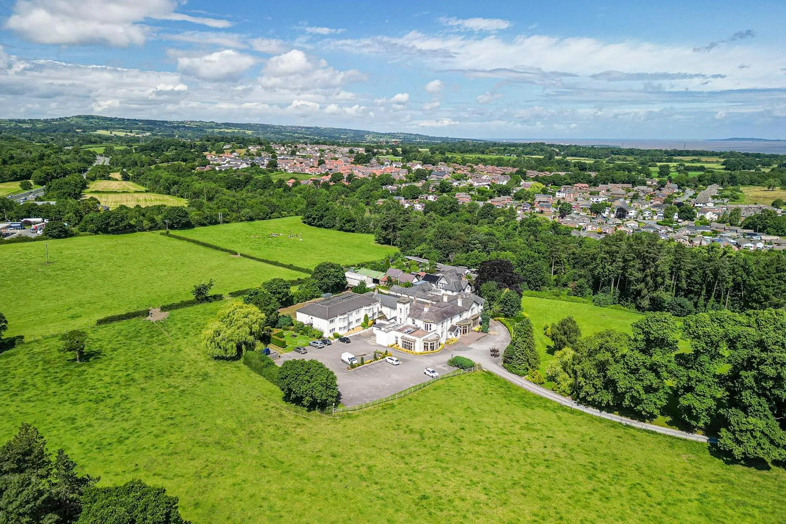 Property building in Northop Hall Country House Hotel