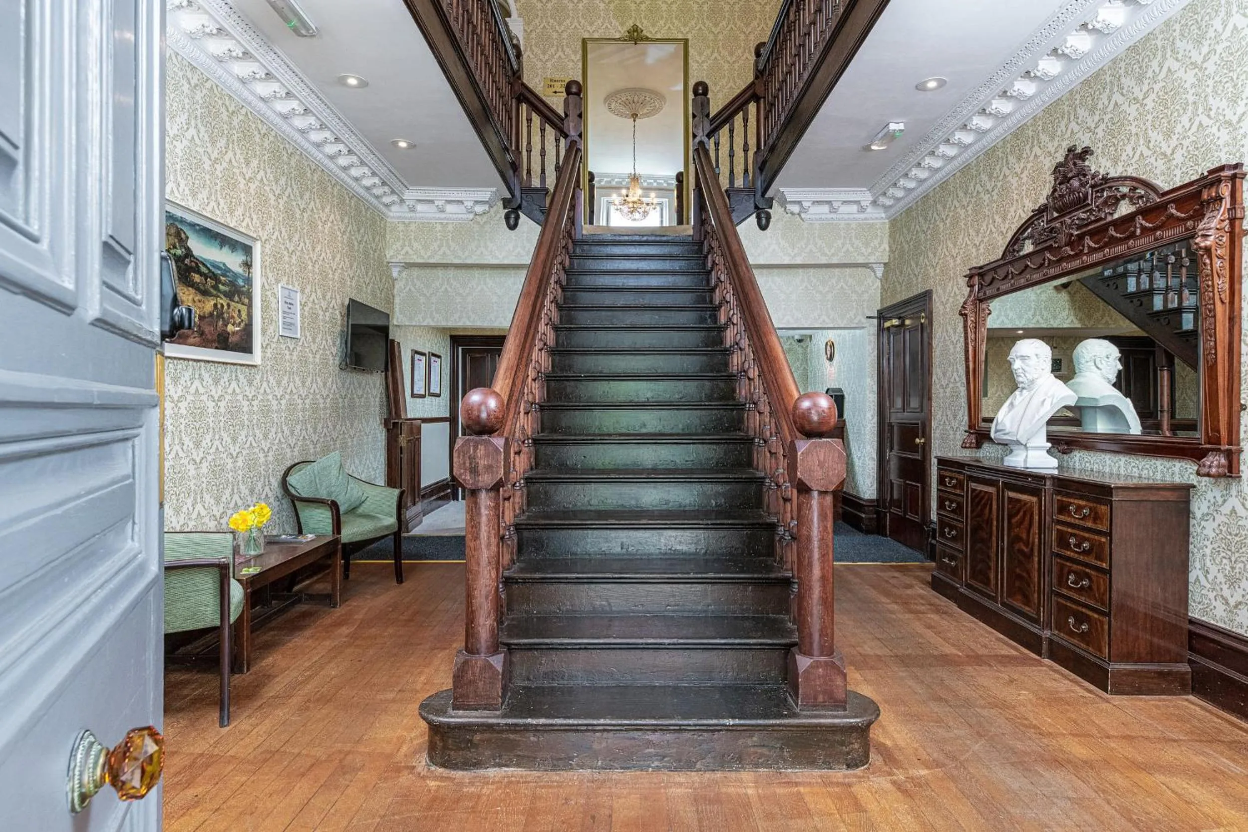 Property building in Northop Hall Country House Hotel