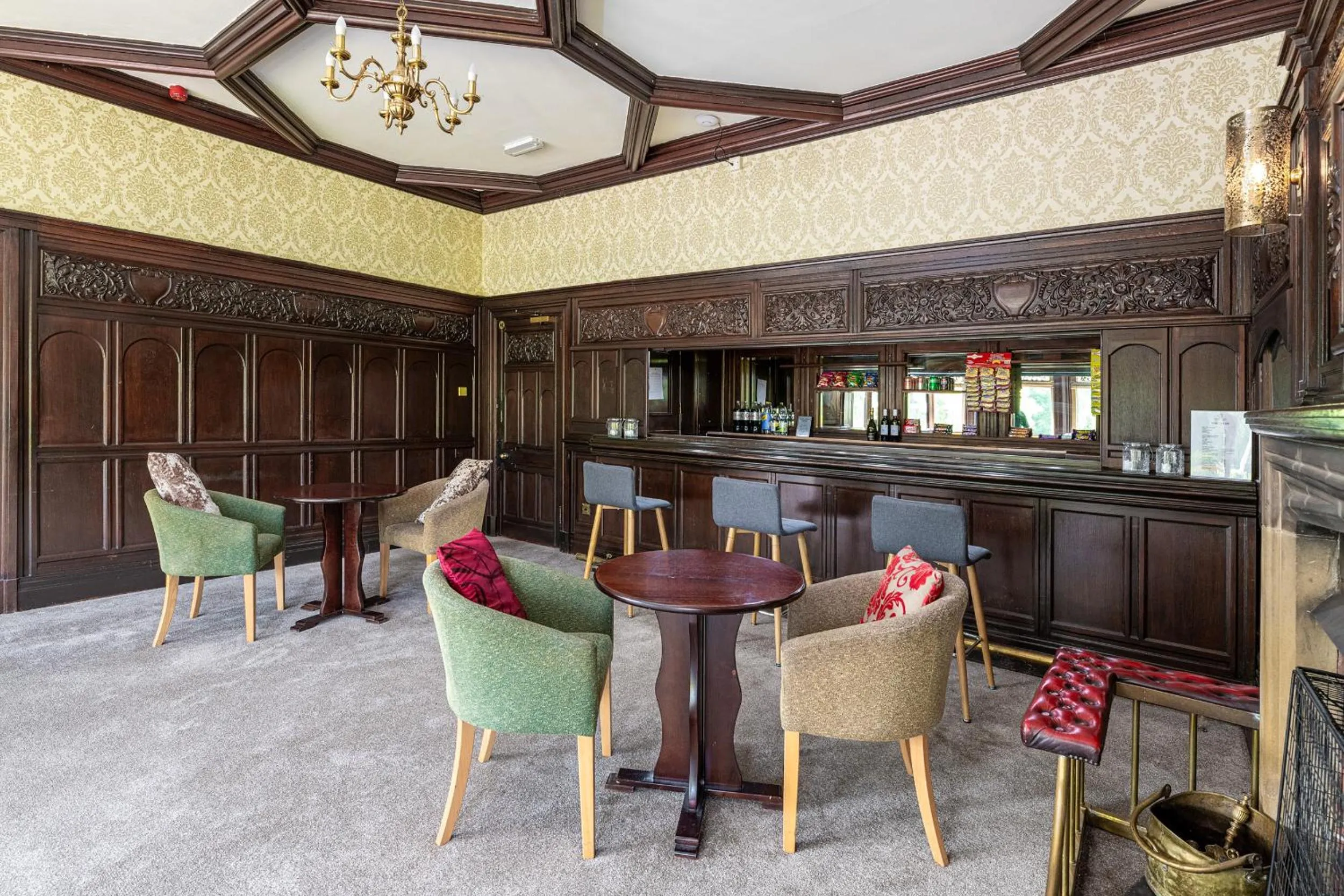 Lounge or bar in Northop Hall Country House Hotel