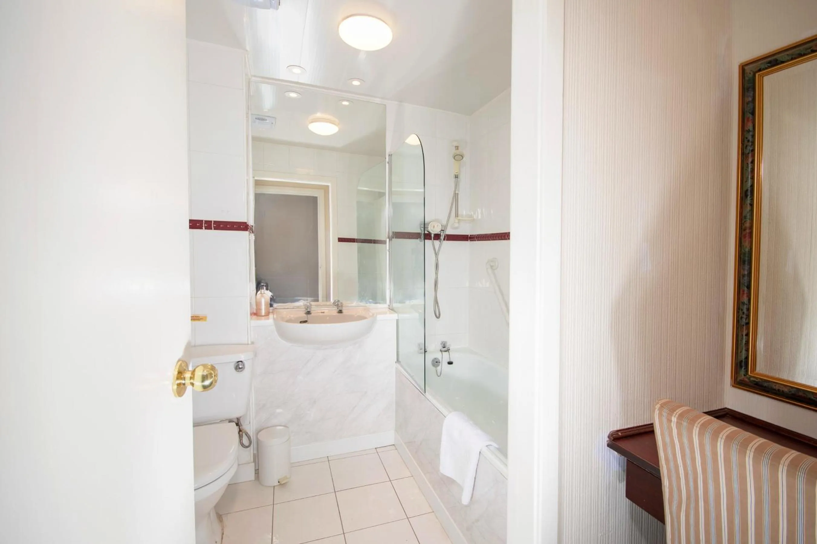 Bathroom in Northop Hall Country House Hotel