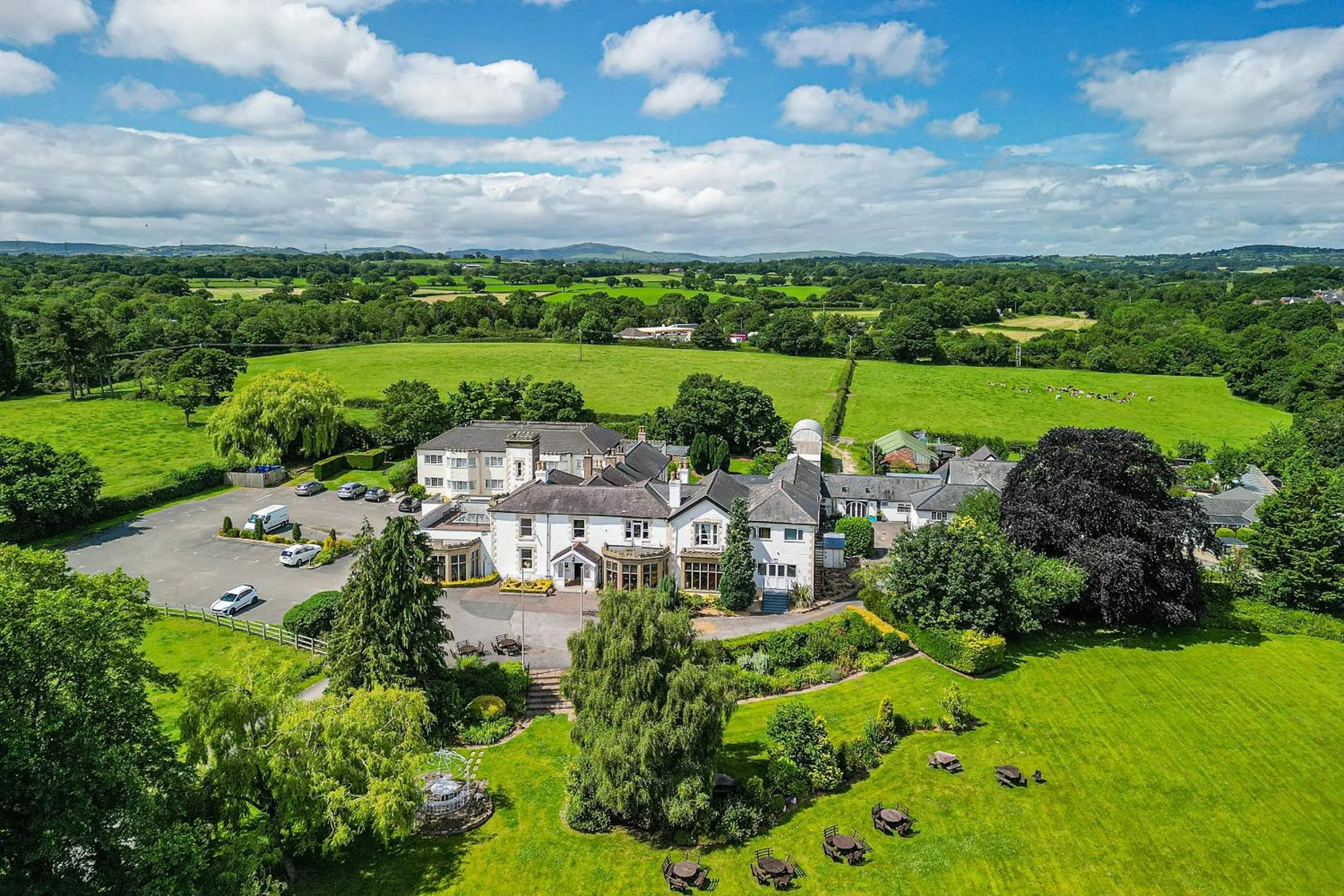 Property building in Northop Hall Country House Hotel